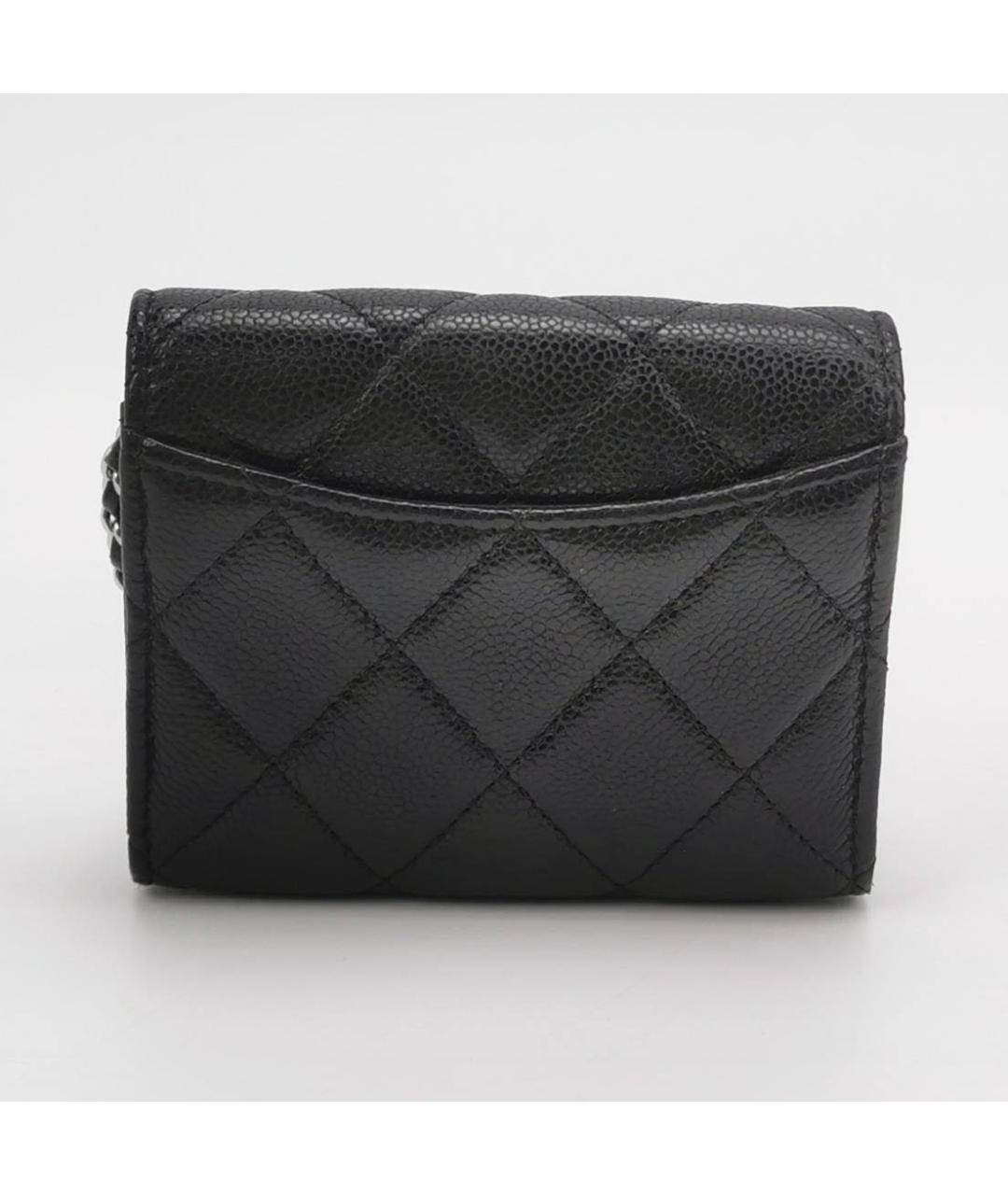 CHANEL Черная кожаная сумка через плечо, фото 4