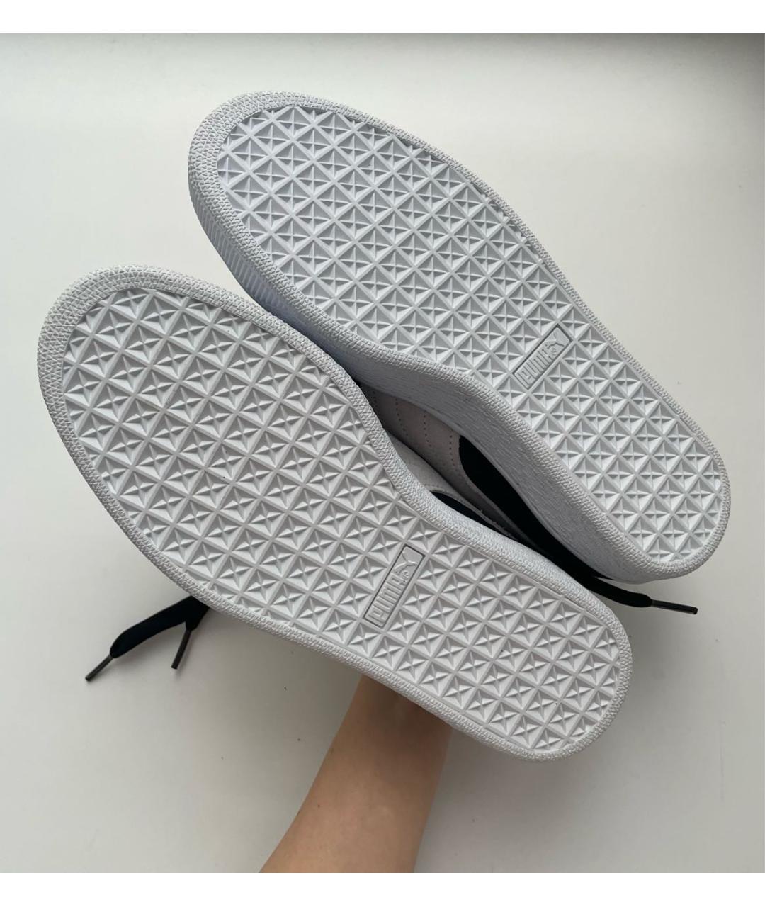 PUMA Черные замшевые кроссовки, фото 6