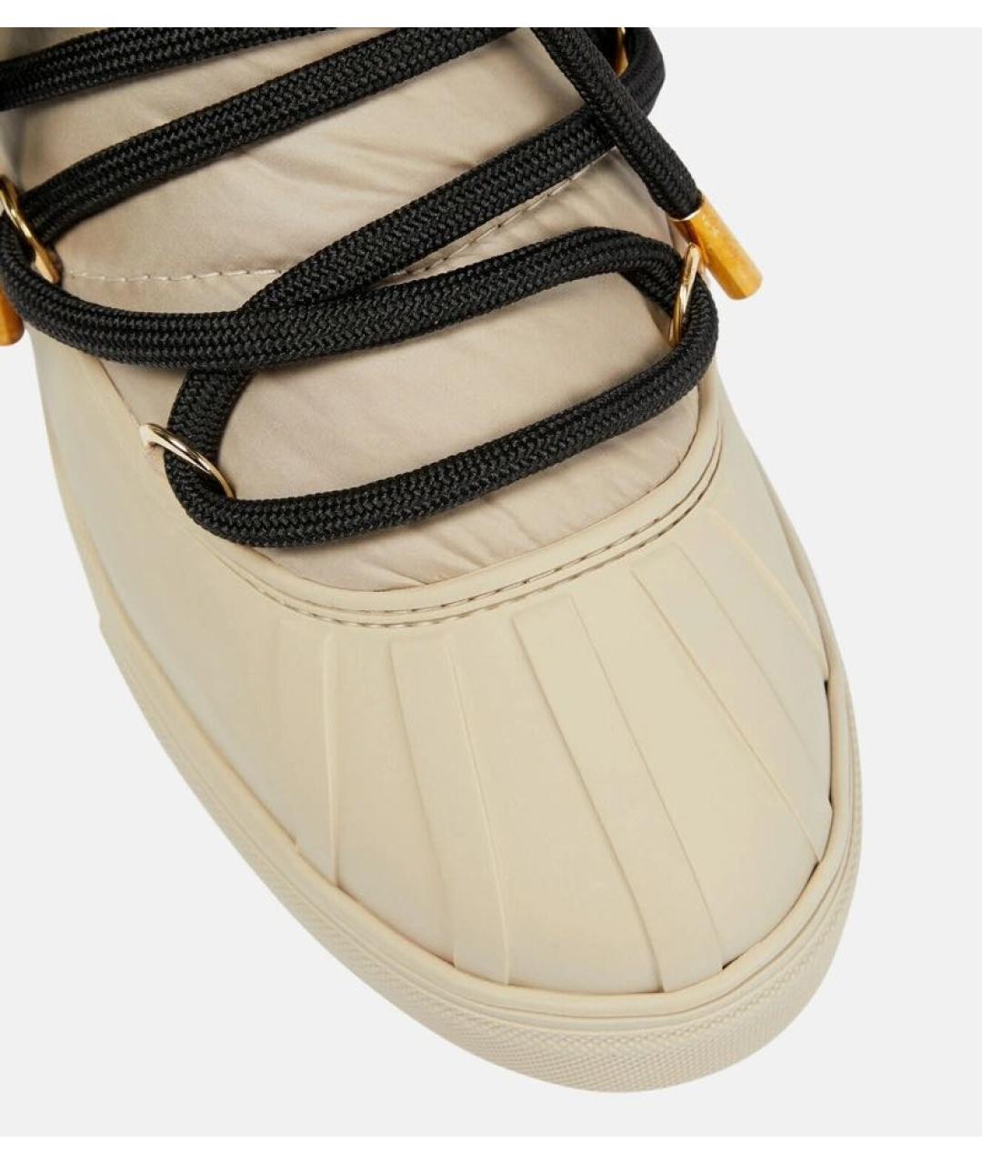 INUIKII Бежевые синтетические ботинки, фото 2