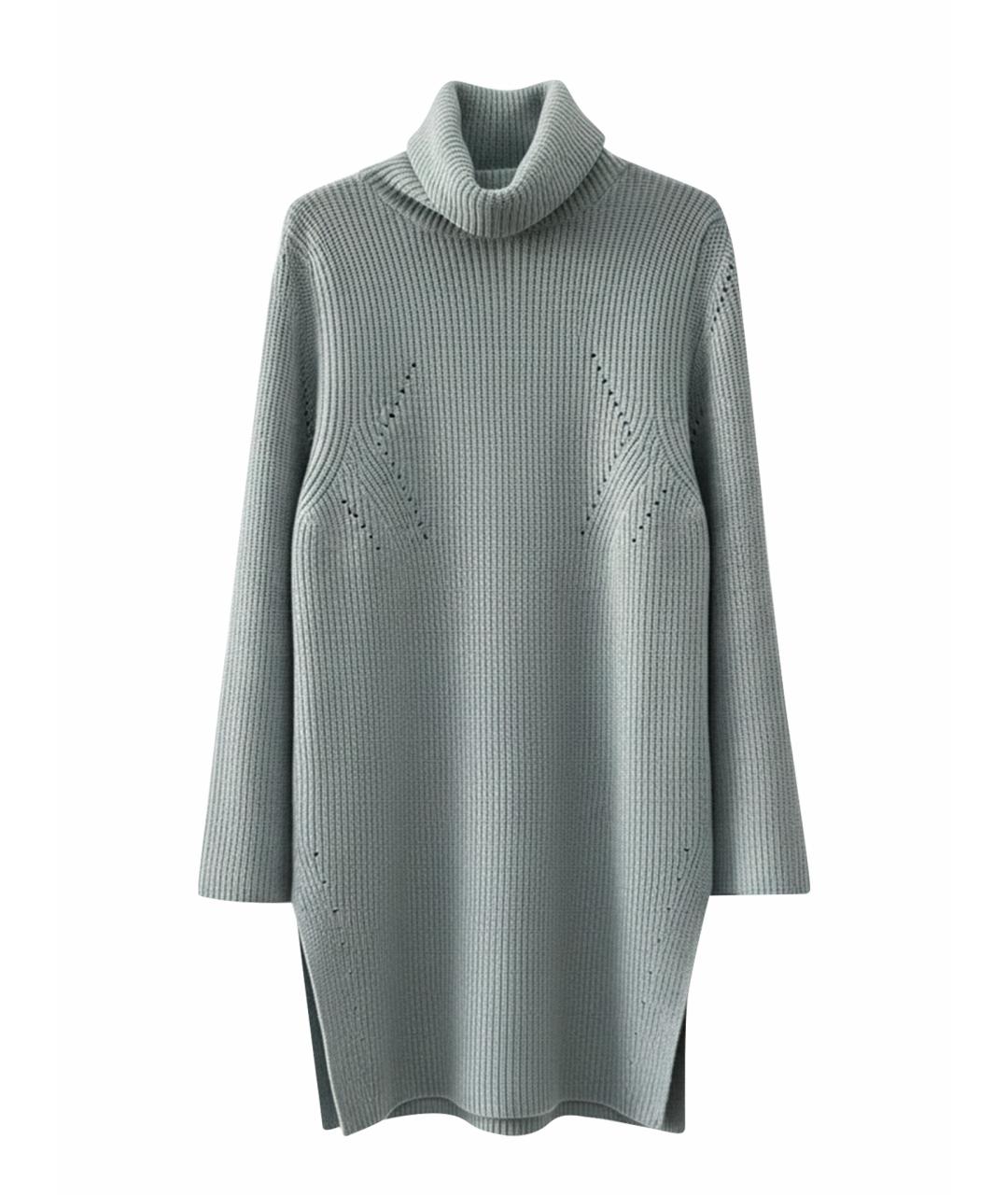 LES COPAINS Зеленый кашемировый джемпер / свитер, фото 1