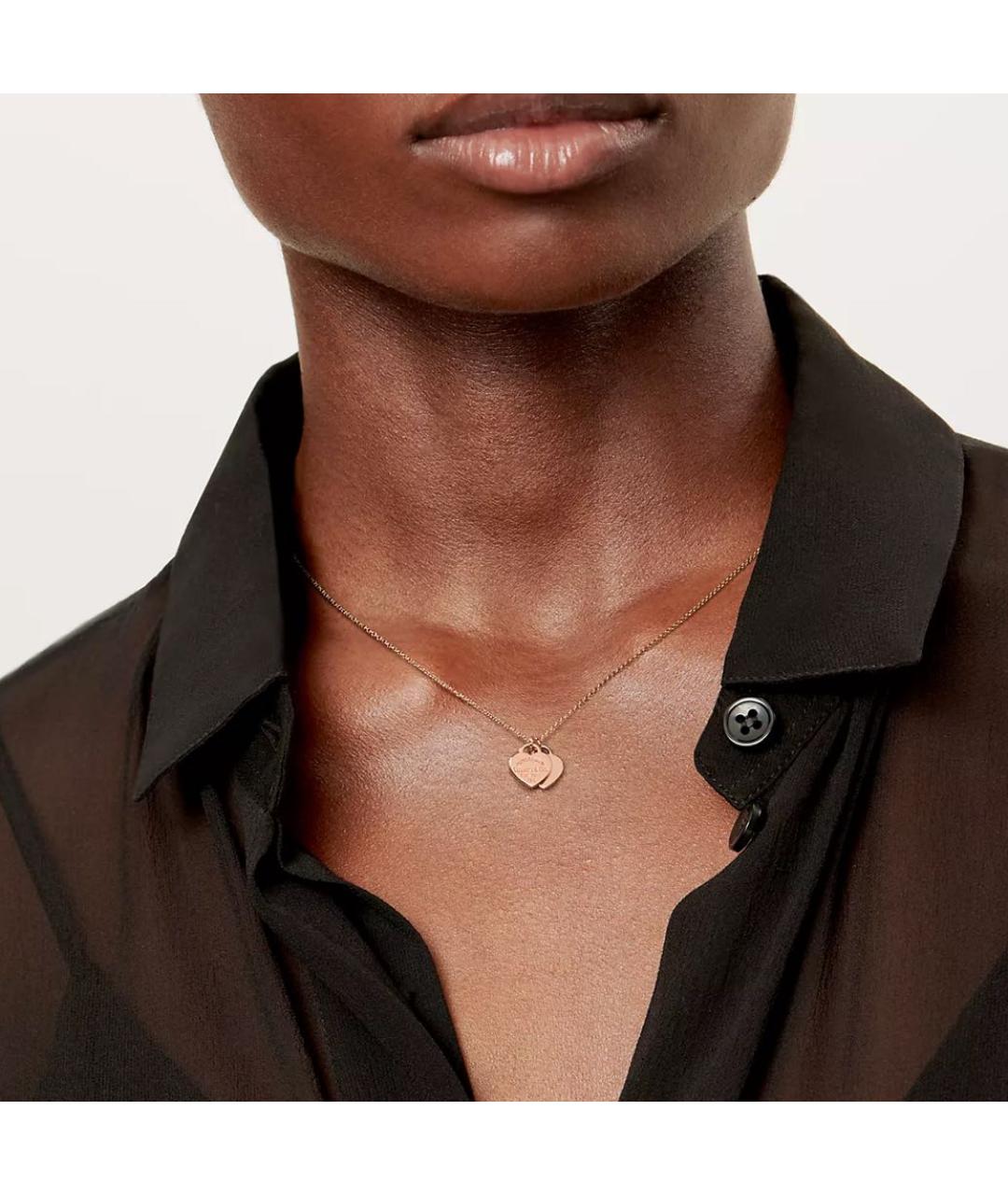 TIFFANY&CO Золотая подвеска из розового золота, фото 2