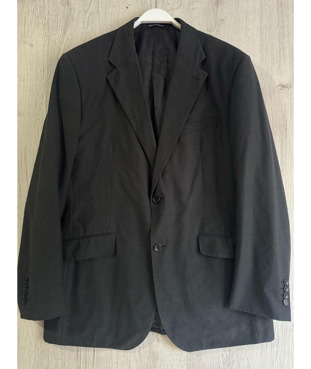 GIORGIO ARMANI Серый шерстяной пиджак, фото 9