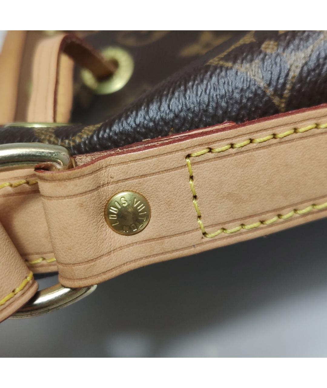 LOUIS VUITTON Коричневая сумка через плечо, фото 8