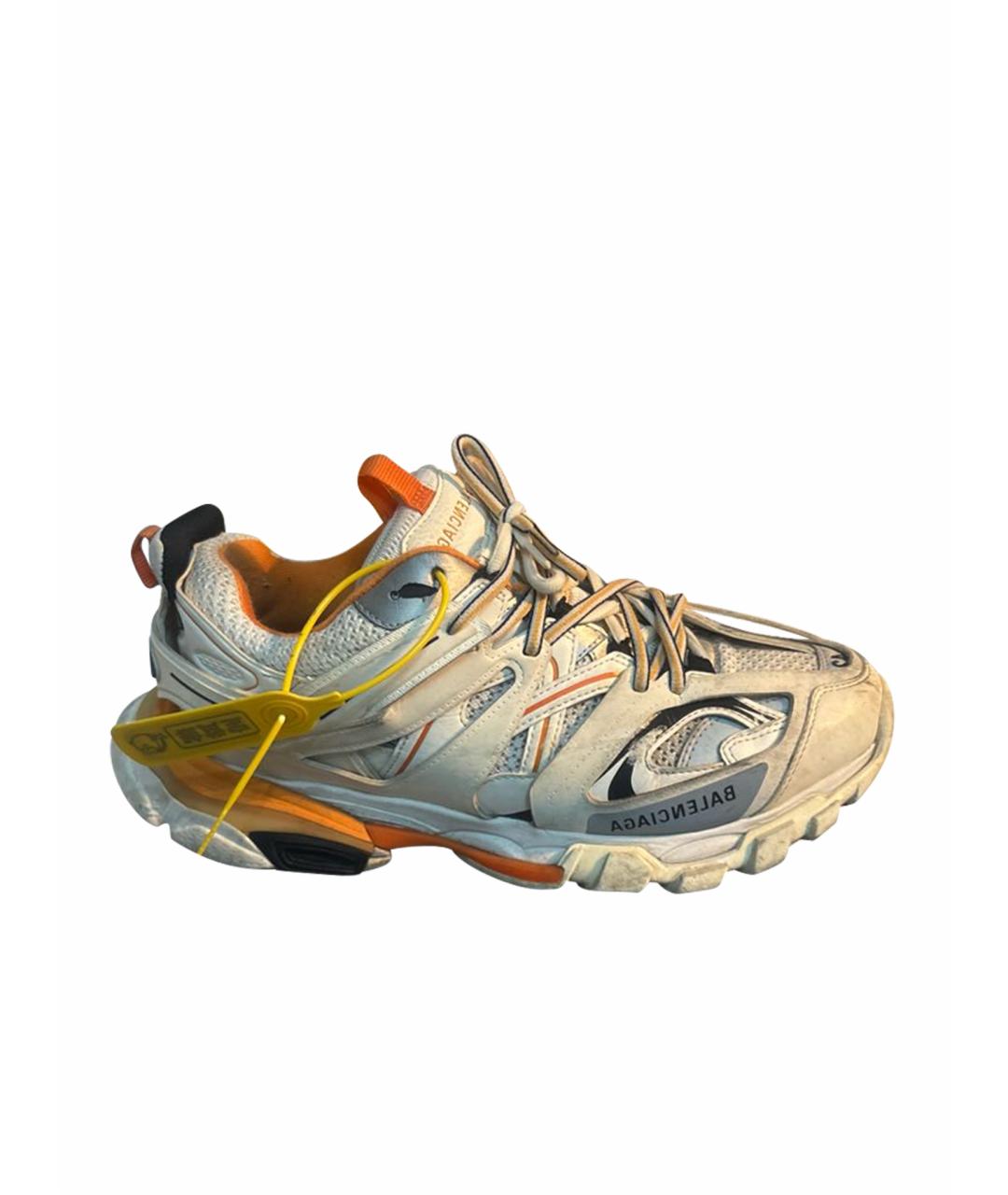 BALENCIAGA Белые низкие кроссовки / кеды, фото 1