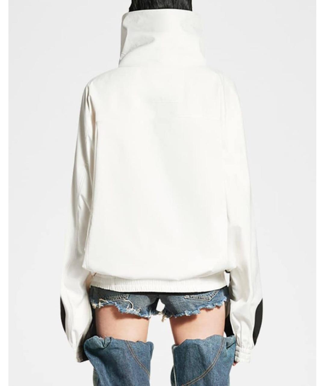 BALENCIAGA Белая хлопковая куртка, фото 3