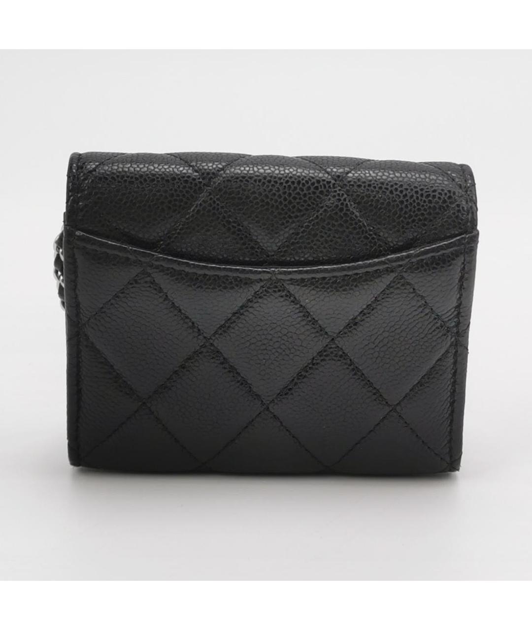 CHANEL Черная кожаная сумка через плечо, фото 4