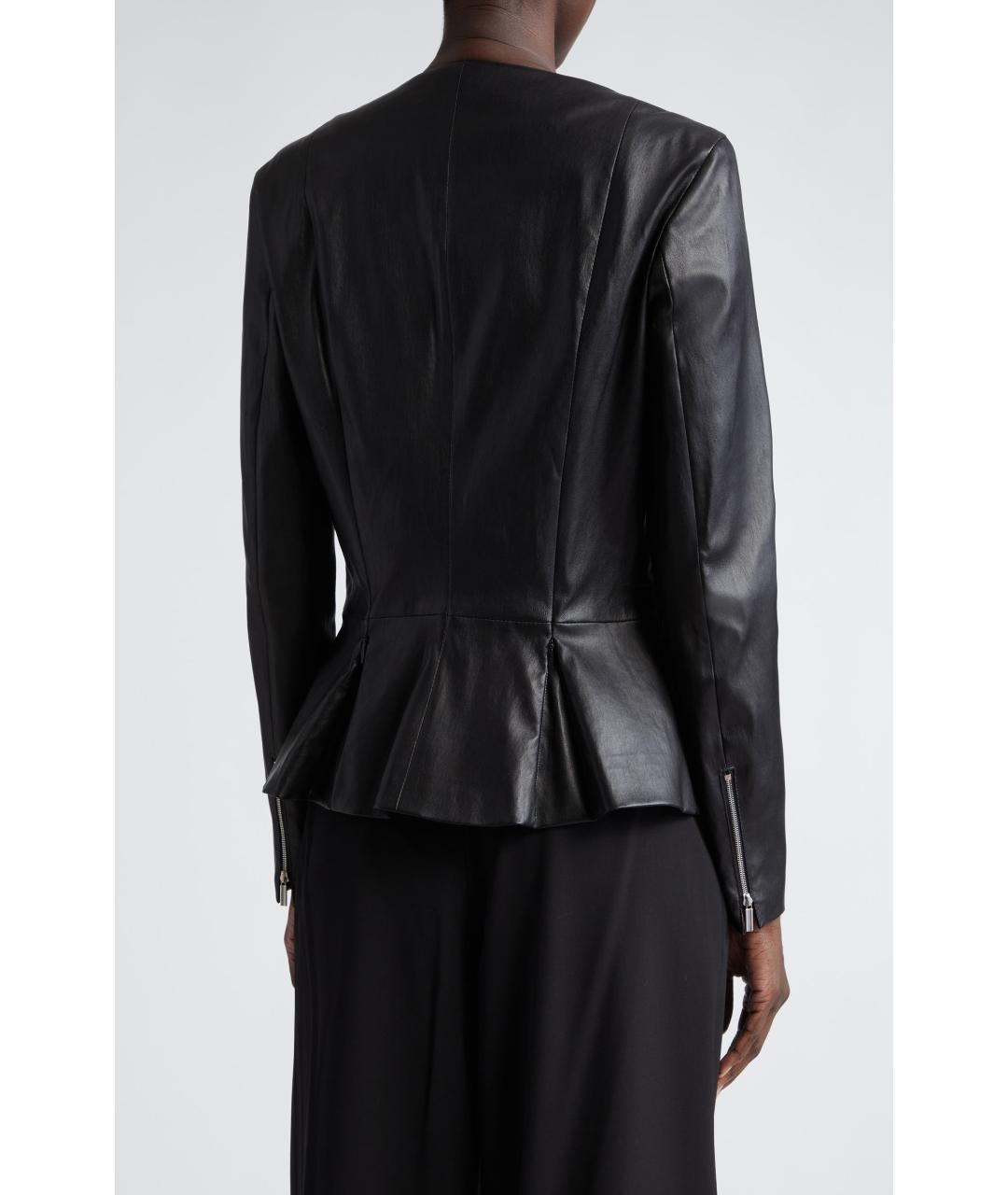 THE ROW Черная кожаная куртка, фото 9