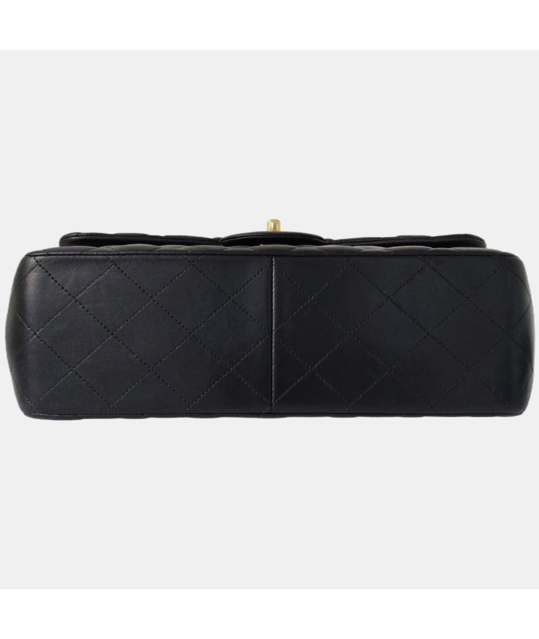 CHANEL Черная кожаная сумка через плечо, фото 5