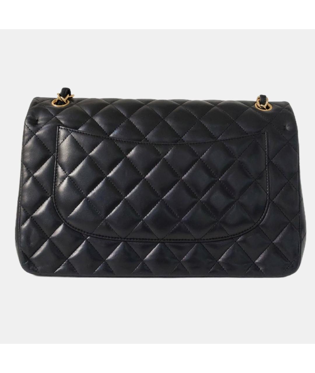 CHANEL Черная кожаная сумка через плечо, фото 4