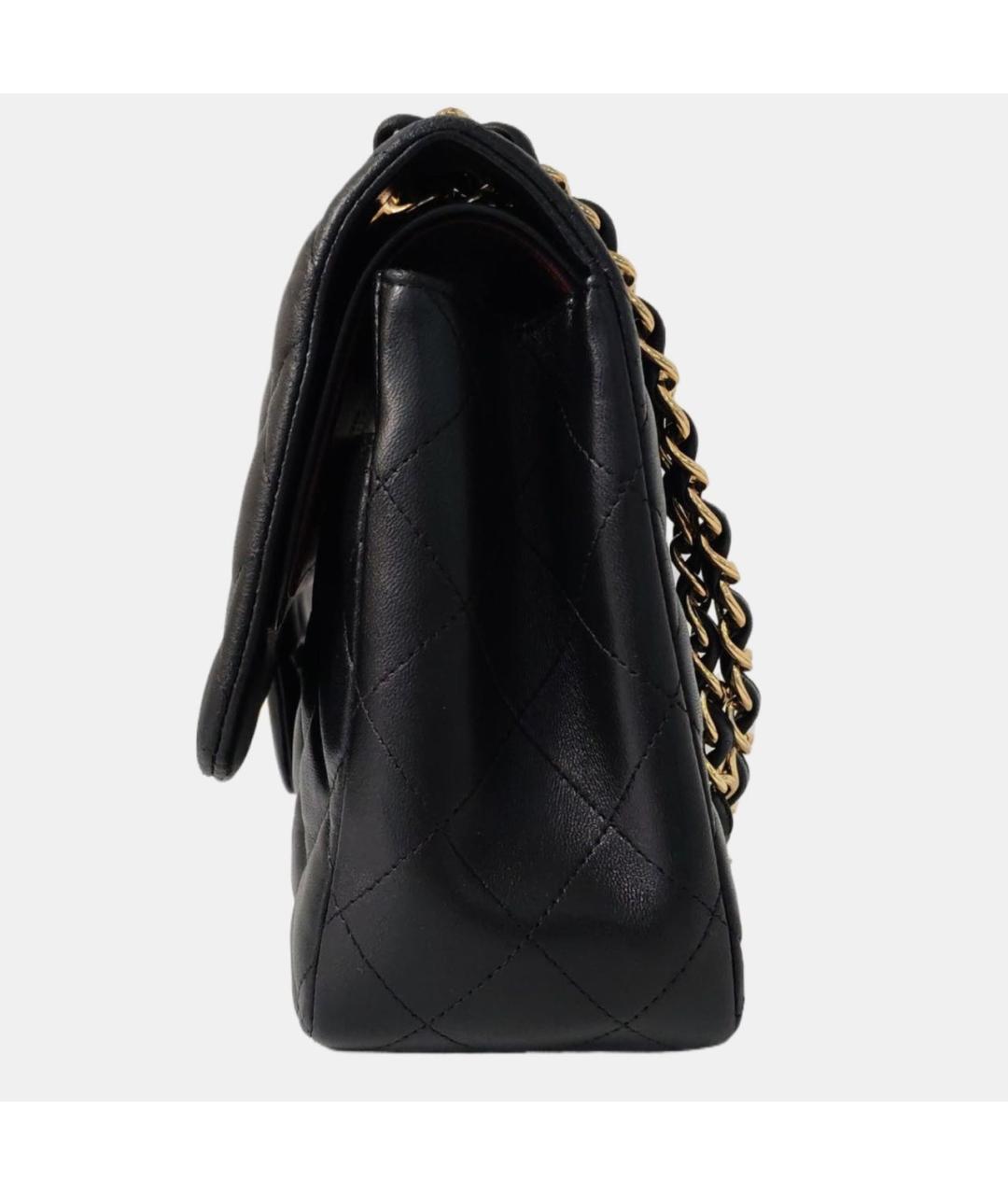 CHANEL Черная кожаная сумка через плечо, фото 2