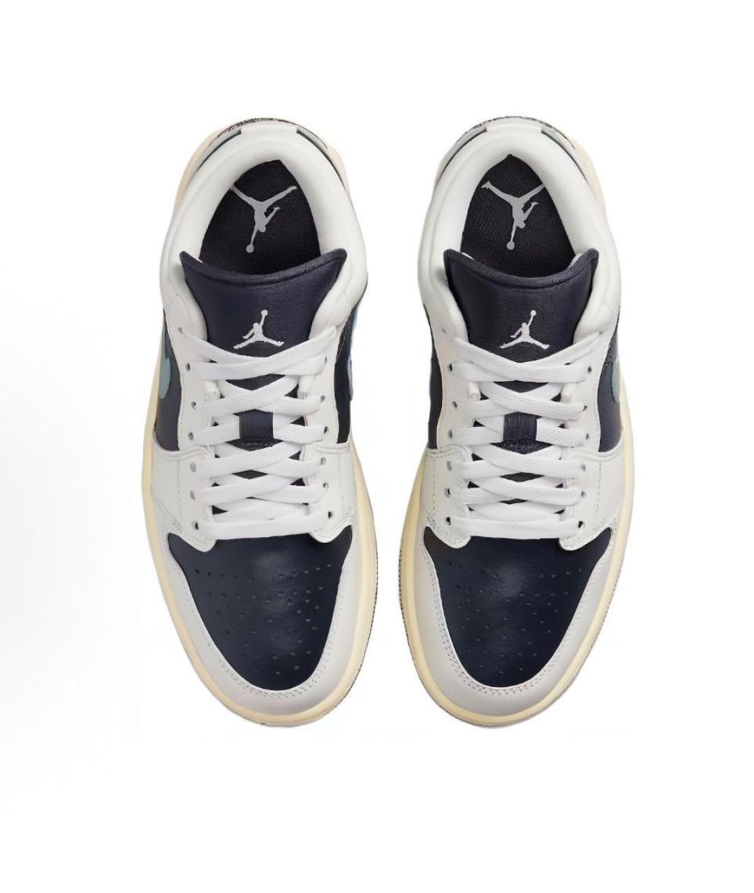 JORDAN Черные кожаные кроссовки, фото 3