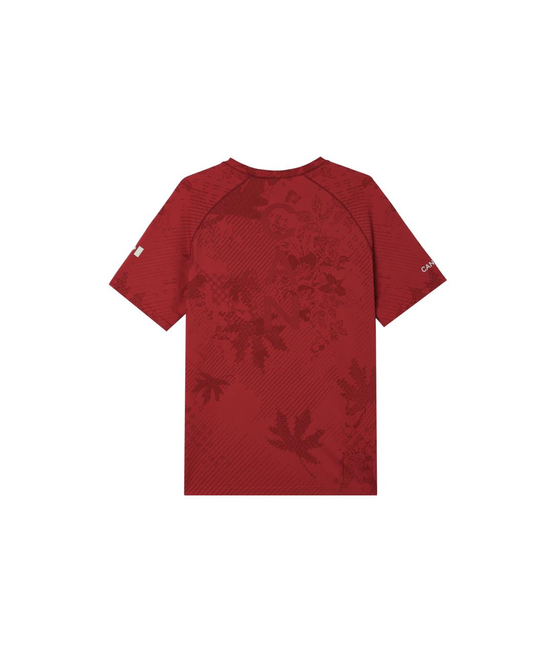 Lululemon Красная футболка, фото 2