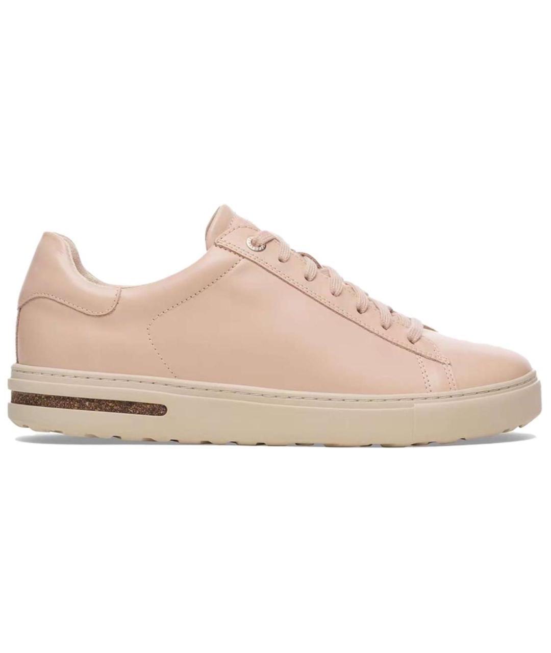 BIRKENSTOCK Розовые кожаные кроссовки, фото 1