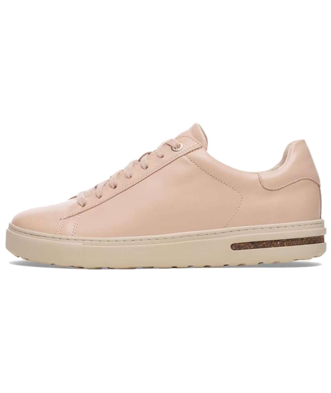 BIRKENSTOCK Розовые кожаные кроссовки, фото 4