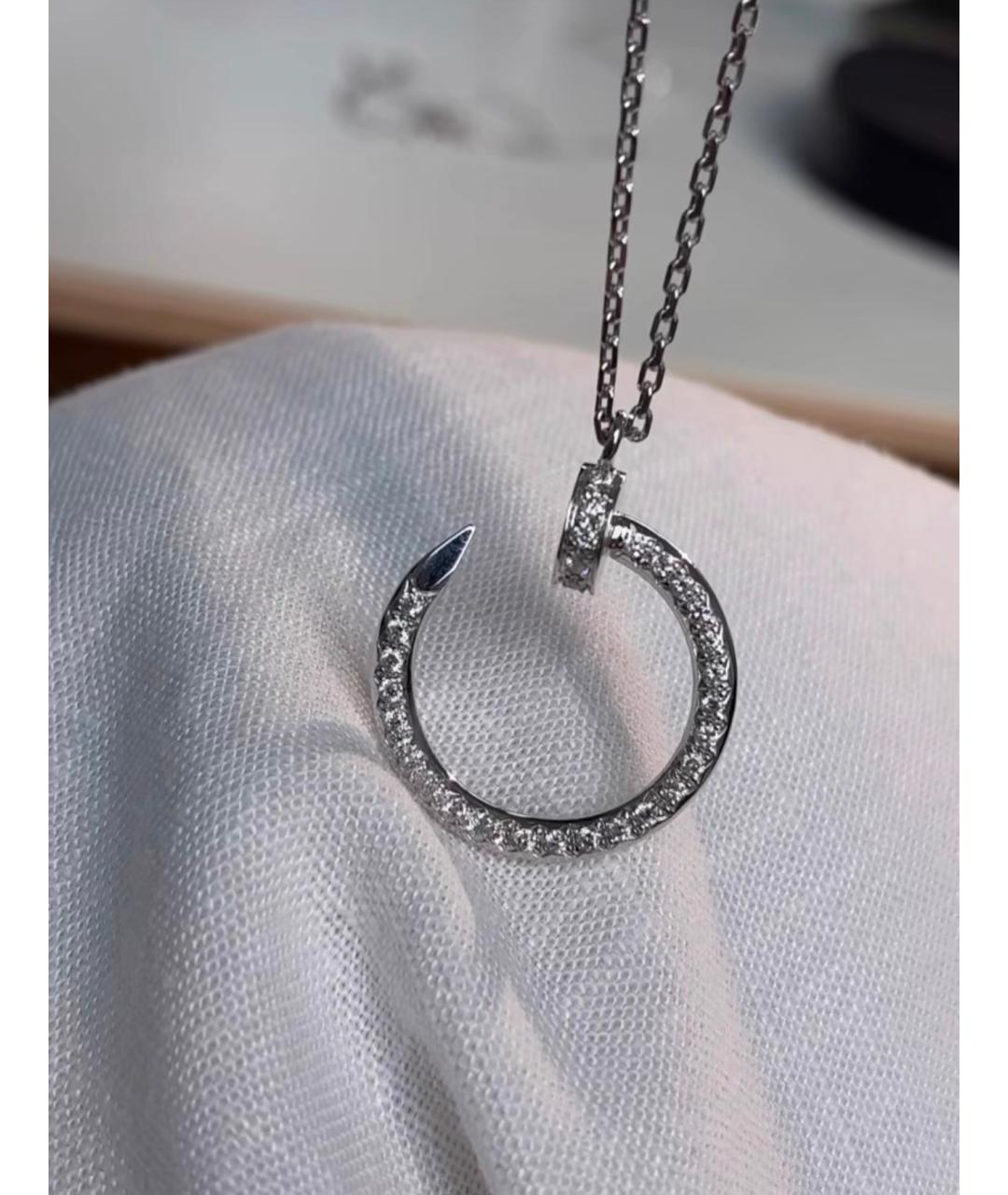 CARTIER Серебряная подвеска из белого золота, фото 4