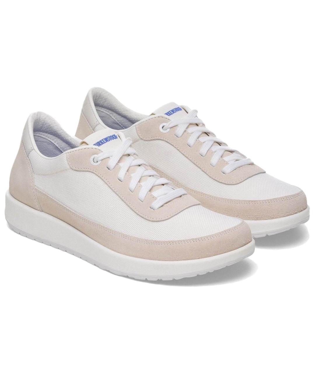 BIRKENSTOCK Бежевые замшевые кроссовки, фото 3