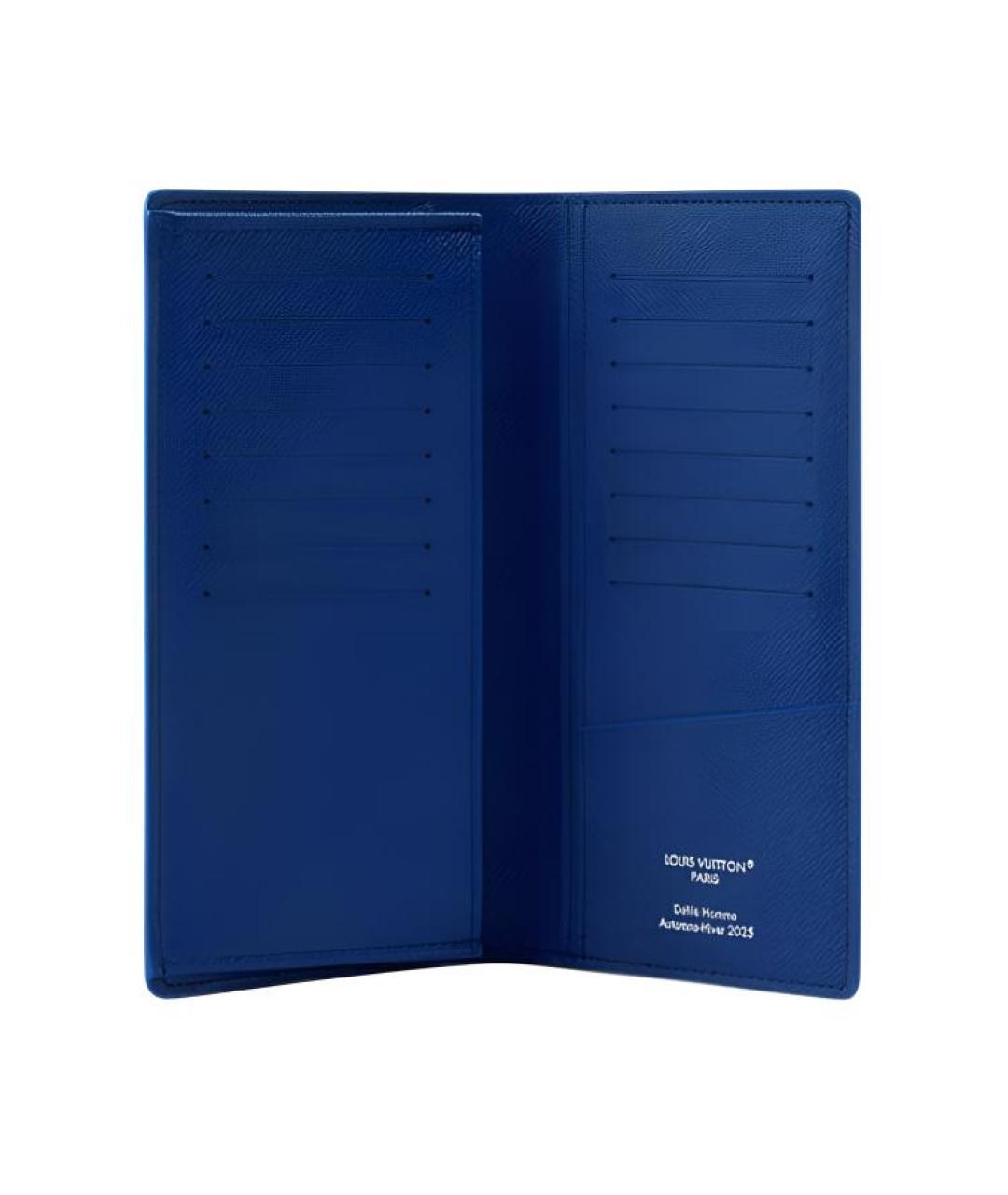 LOUIS VUITTON Синий кошелек, фото 4
