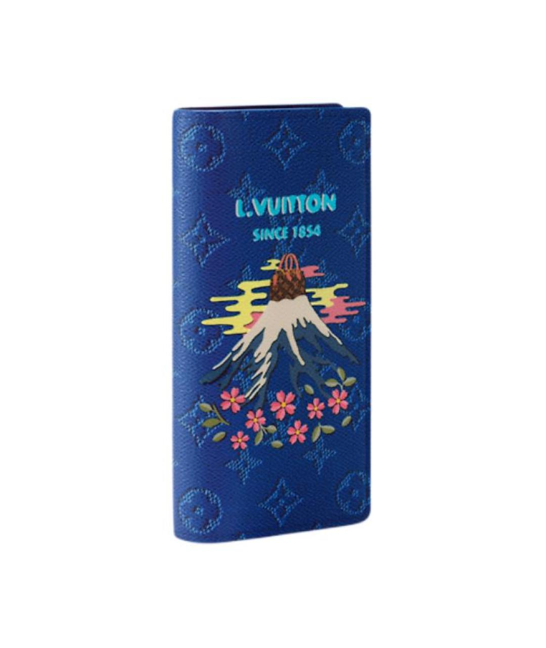 LOUIS VUITTON Синий кошелек, фото 2