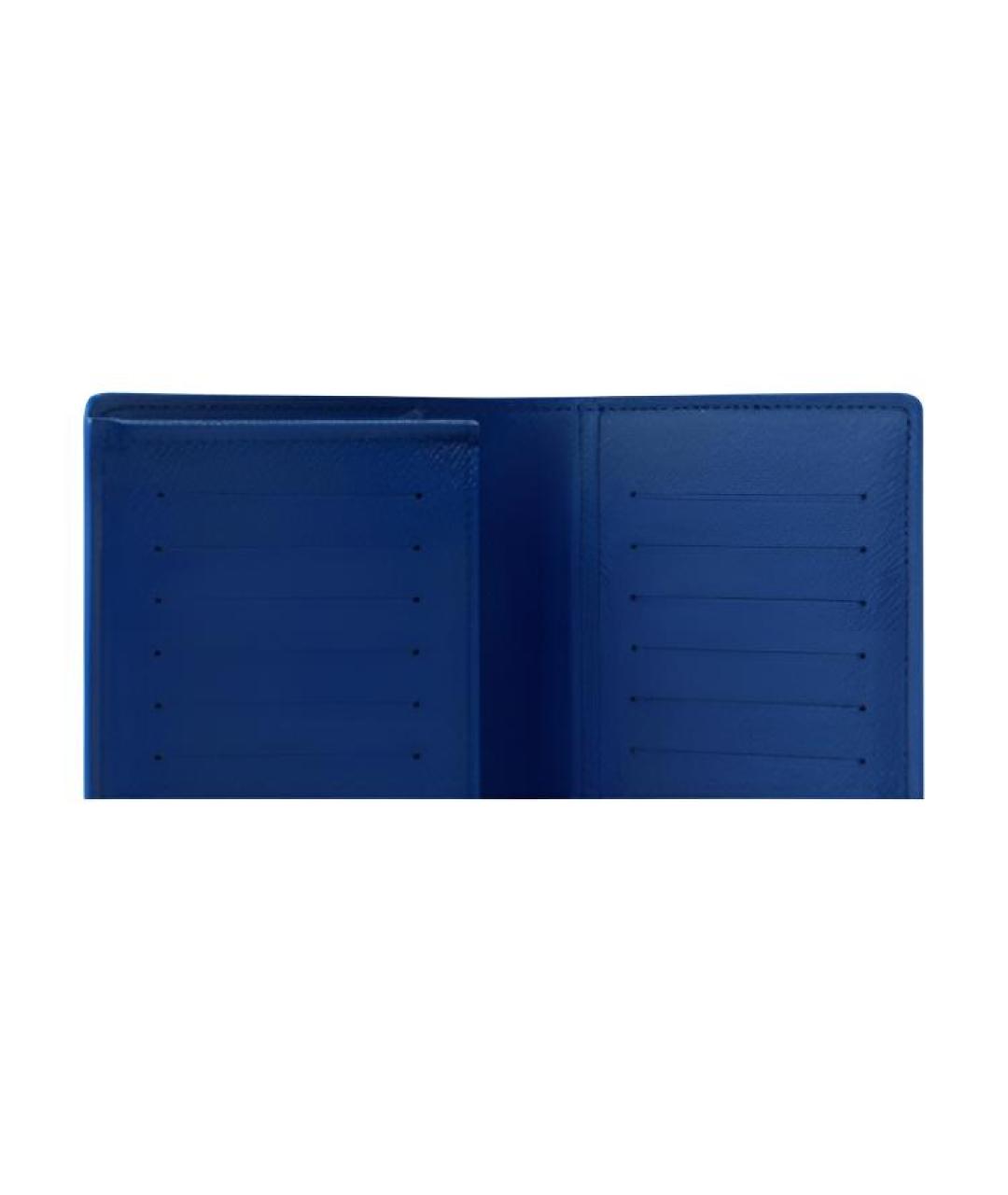 LOUIS VUITTON Синий кошелек, фото 5