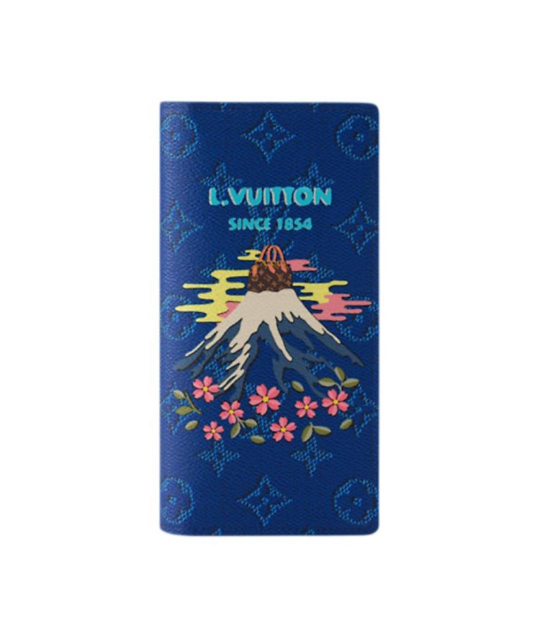 LOUIS VUITTON Синий кошелек, фото 1