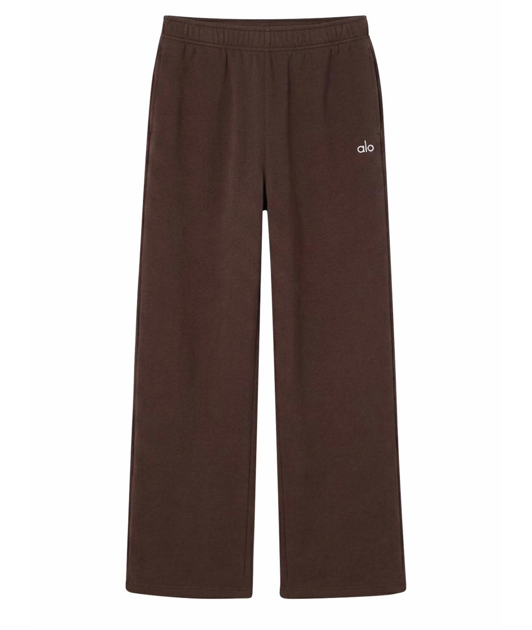 ALO YOGA Коричневые повседневные брюки, фото 1