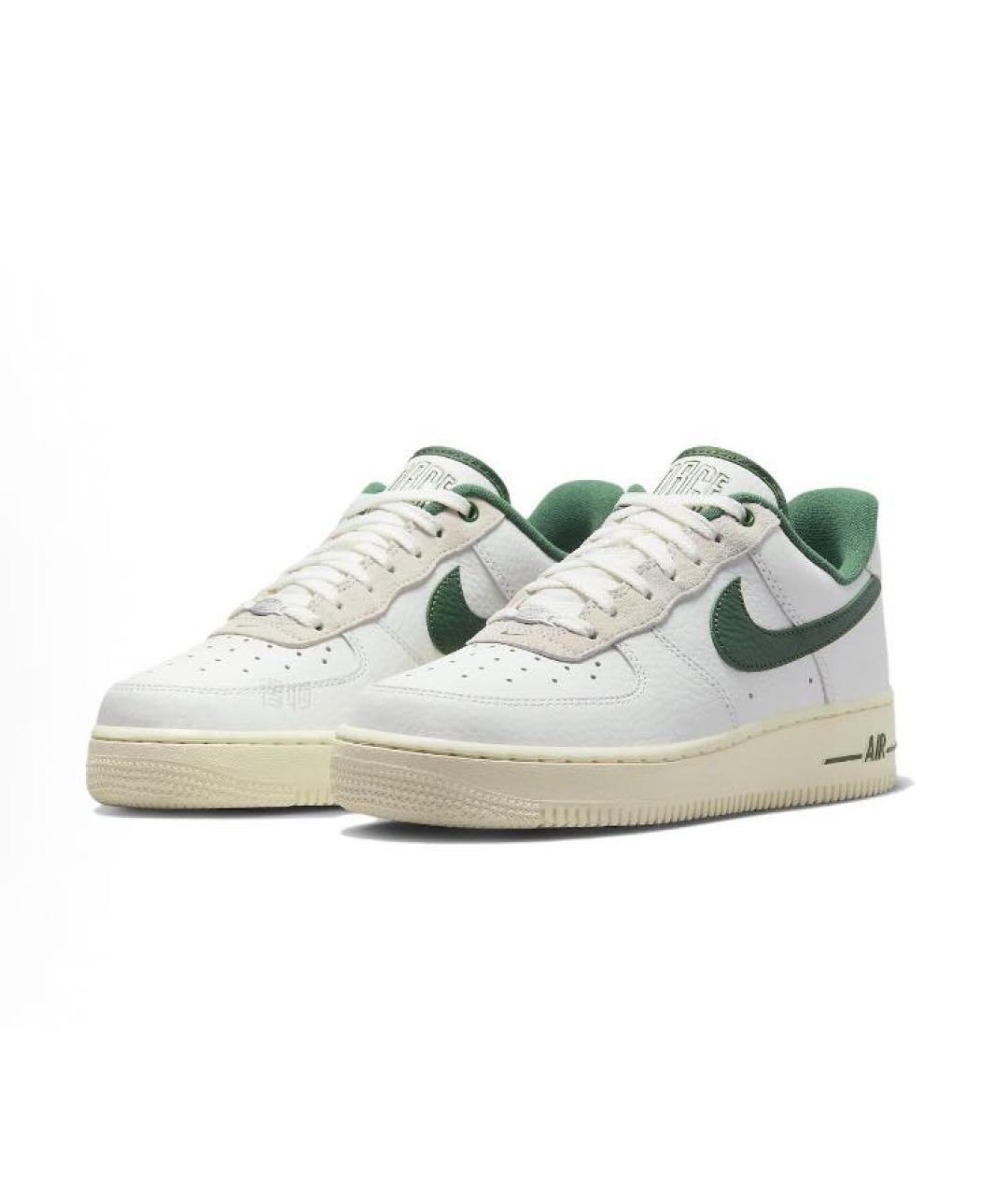 NIKE Белые кожаные кроссовки, фото 2