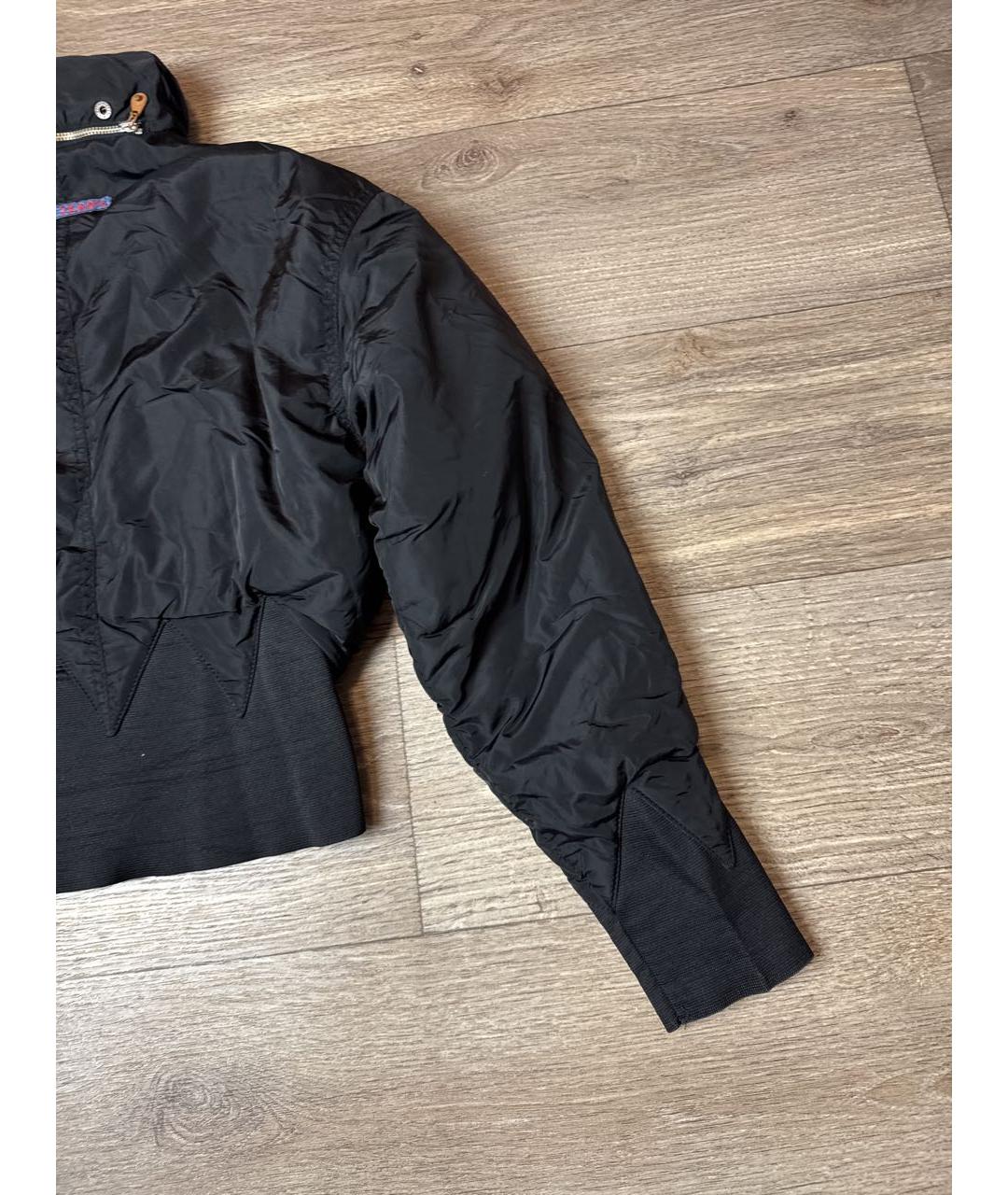 JEAN PAUL GAULTIER Черный синтетический пуховик, фото 5