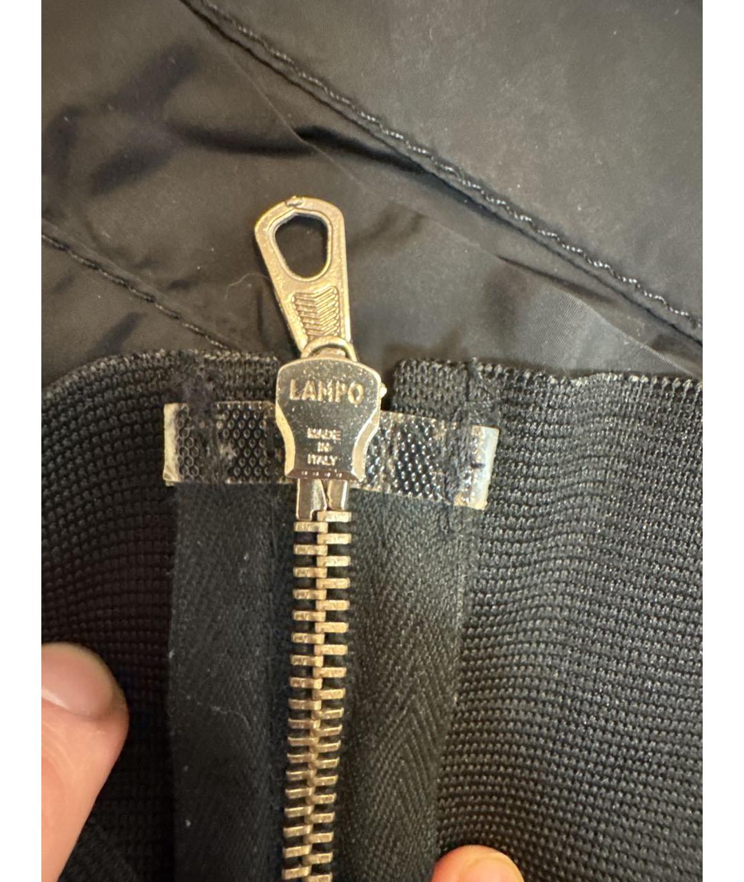 JEAN PAUL GAULTIER Черный синтетический пуховик, фото 4