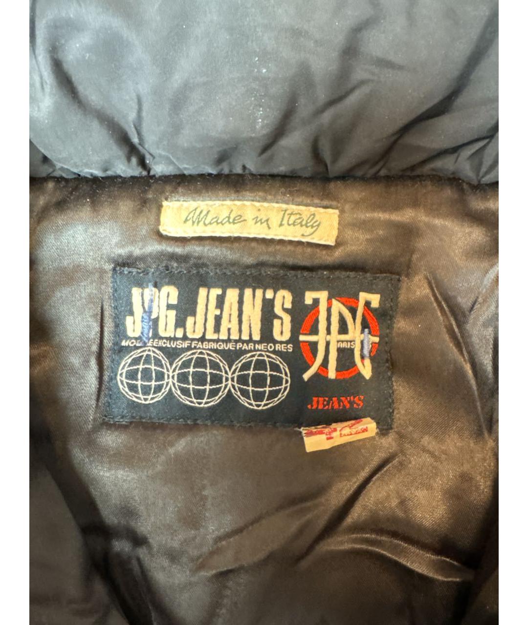 JEAN PAUL GAULTIER Черный синтетический пуховик, фото 3