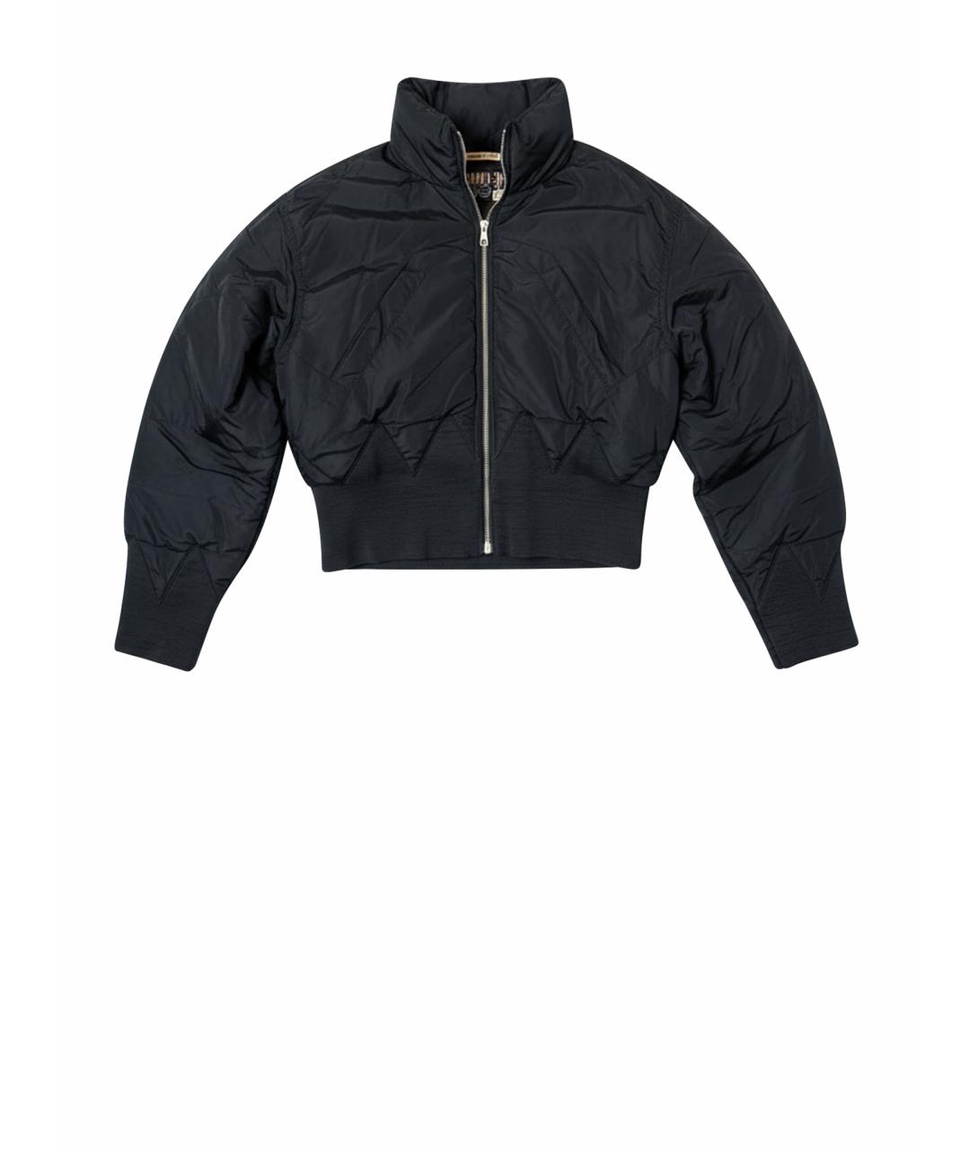 JEAN PAUL GAULTIER Черный синтетический пуховик, фото 1