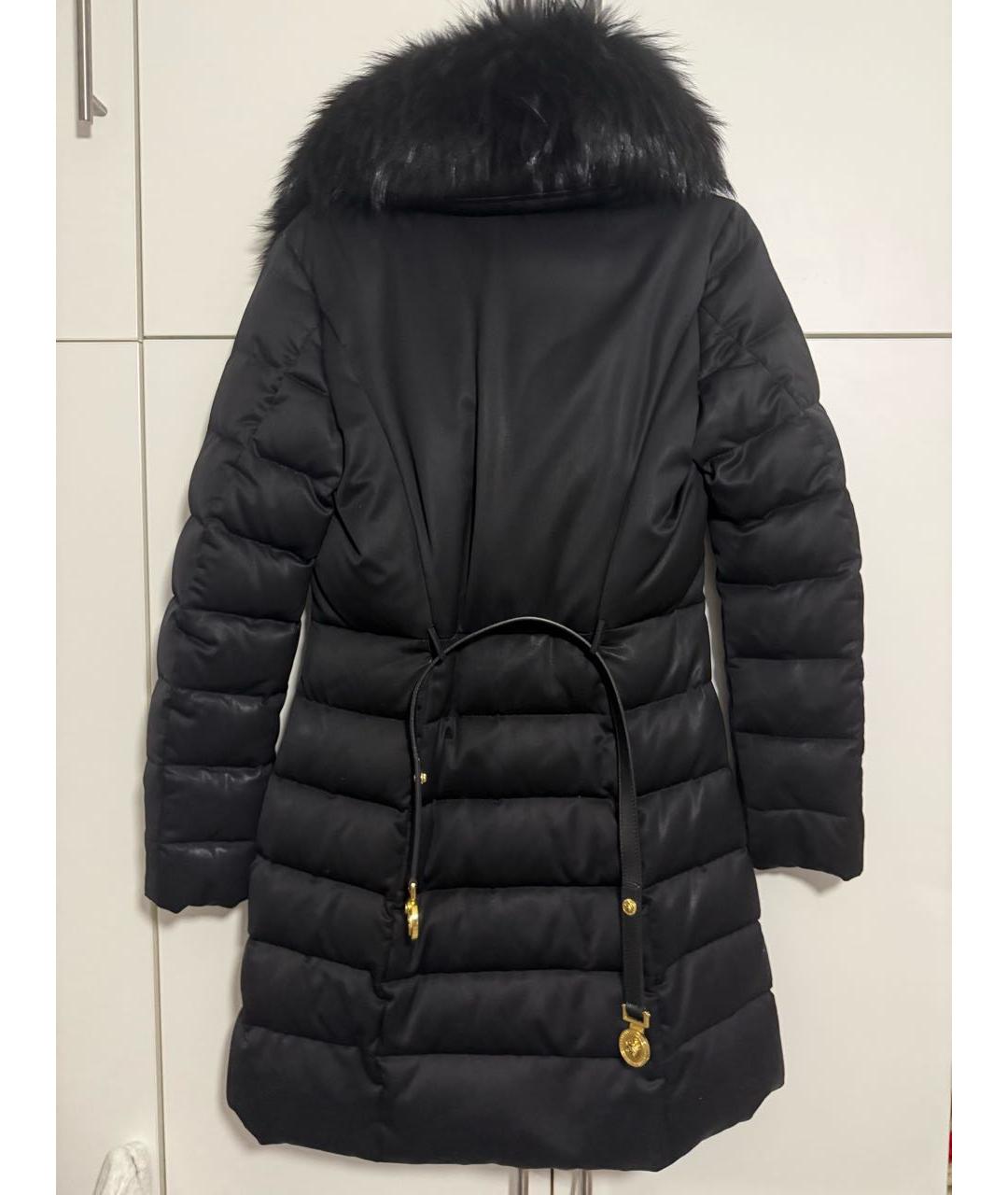 VERSACE Черный пуховик, фото 2