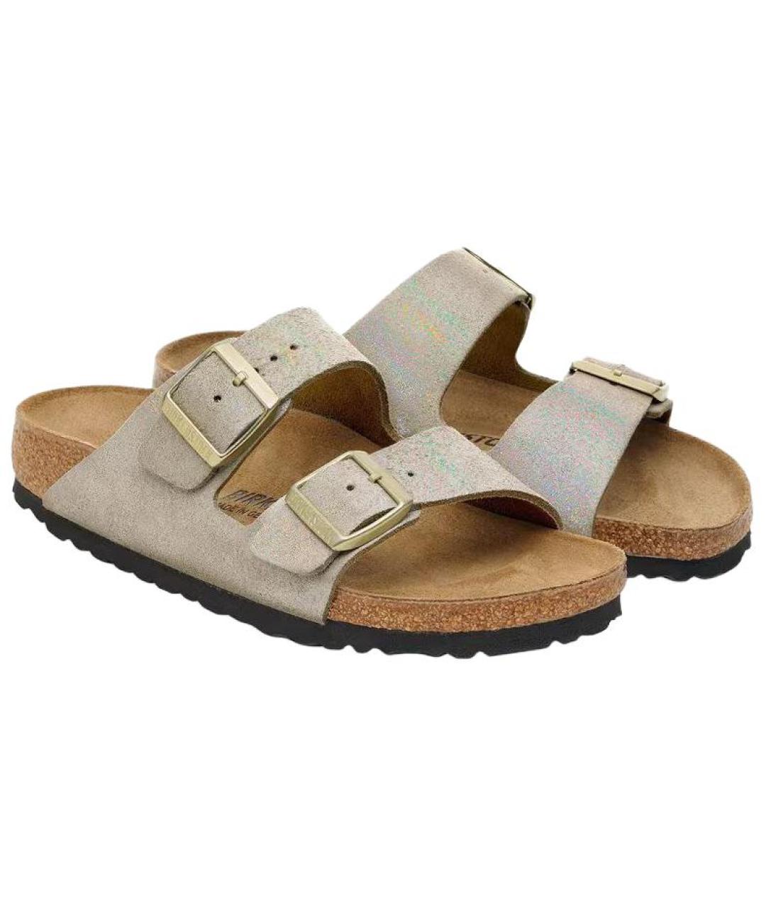 BIRKENSTOCK Замшевые сандалии, фото 3