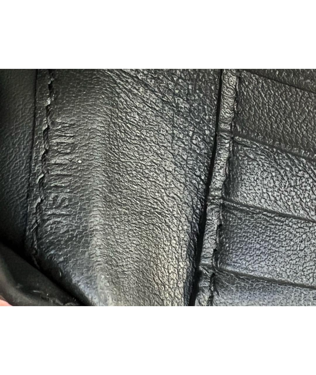 BURBERRY Хаки кожаный кошелек, фото 5