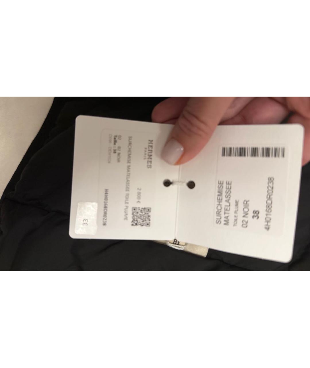 HERMES Черная куртка, фото 6