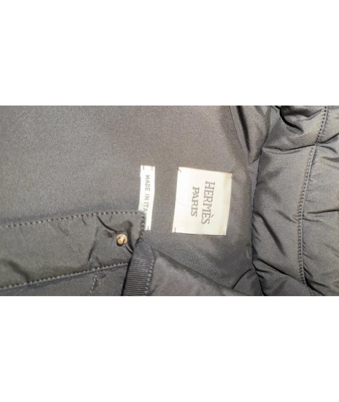 HERMES Черная куртка, фото 3