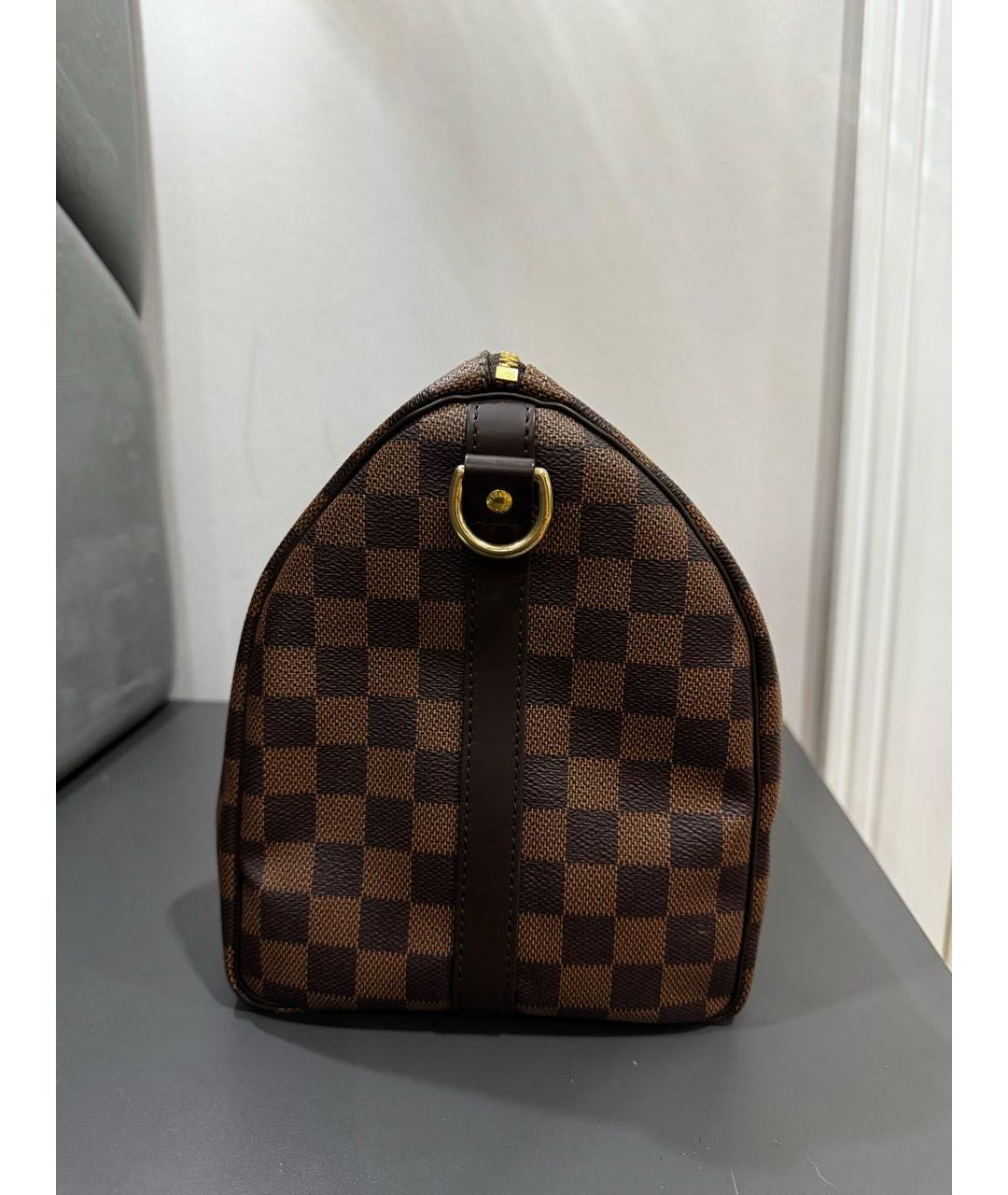 LOUIS VUITTON Коричневая сумка с короткими ручками, фото 2