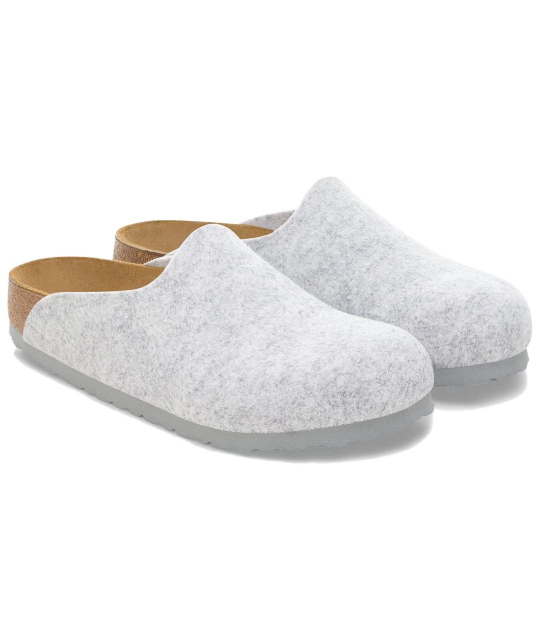 BIRKENSTOCK Серые мюли, фото 3