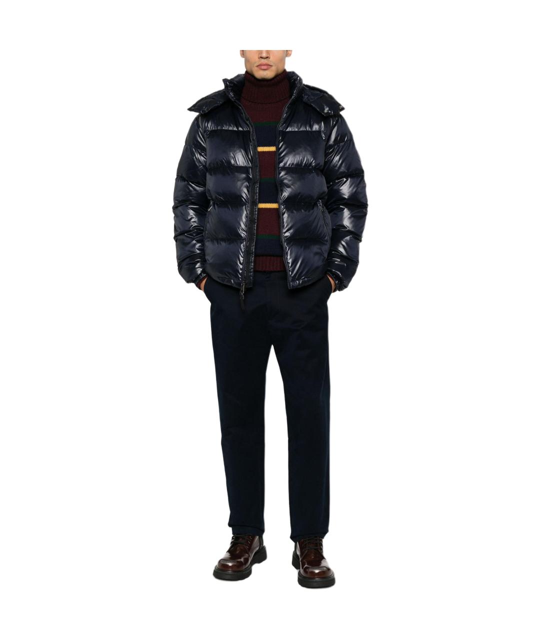 POLO RALPH LAUREN Темно-синий пуховик, фото 2