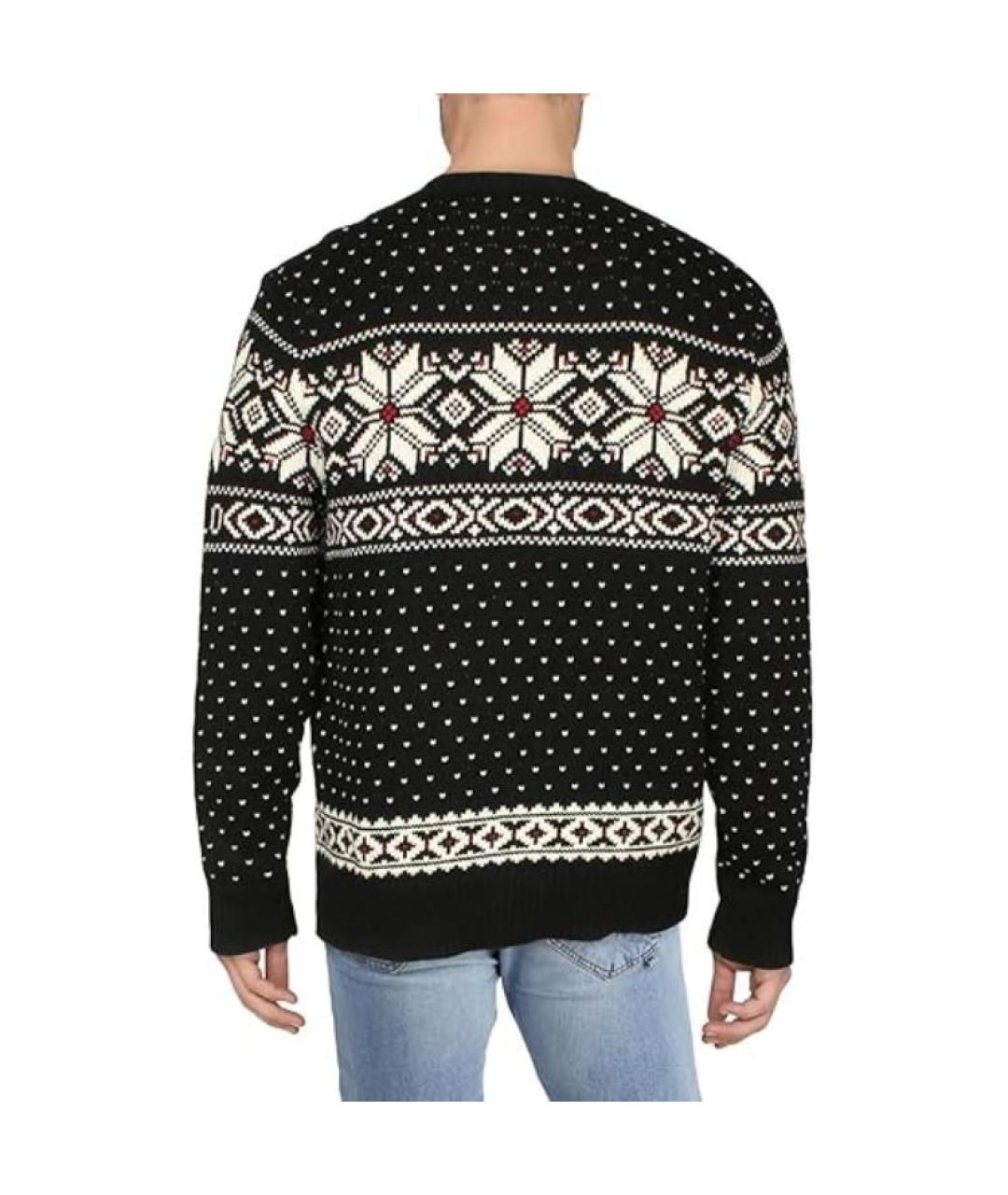 POLO RALPH LAUREN Черный кашемировый джемпер / свитер, фото 4