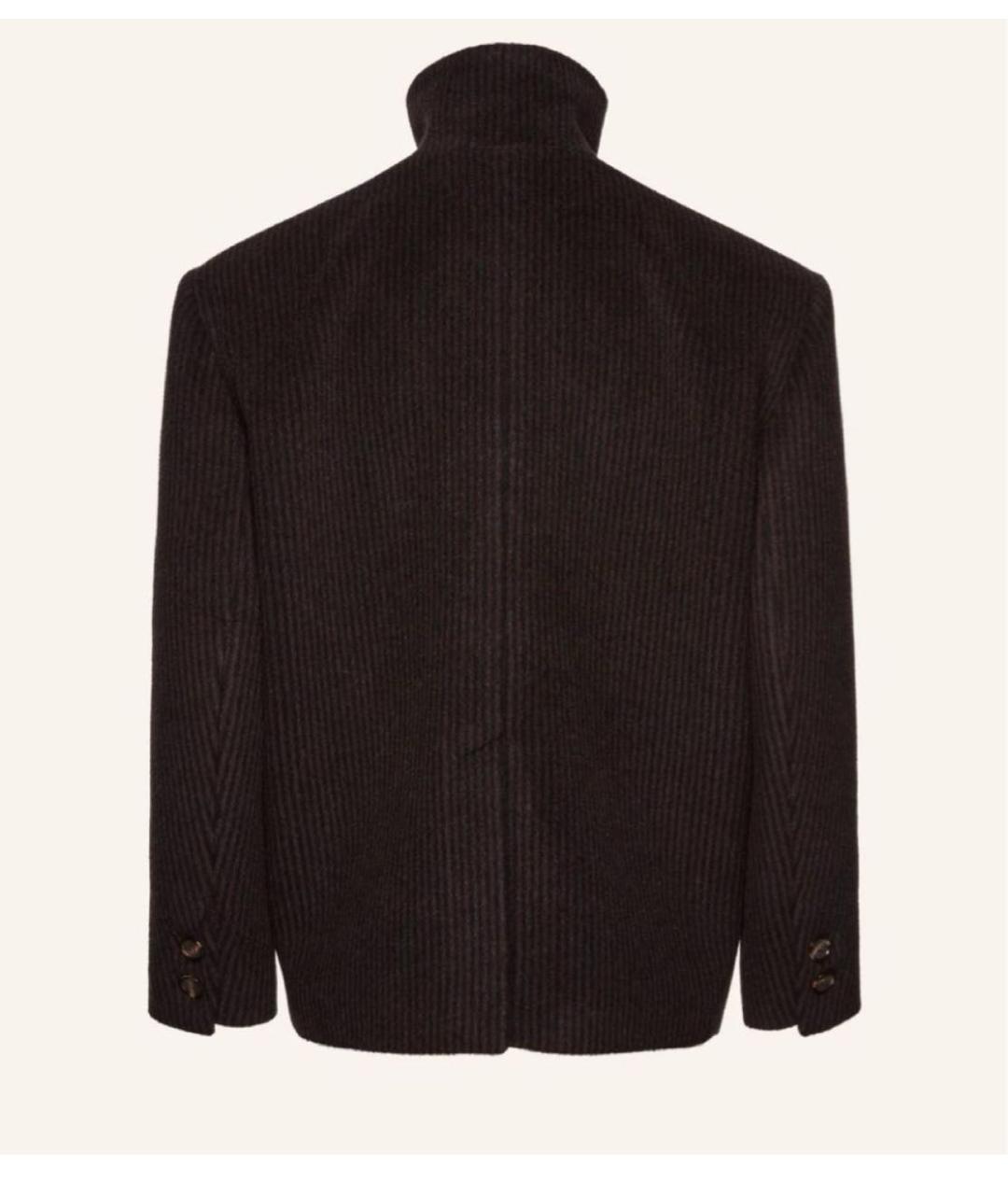 MAGDA BUTRYM Коричневый шерстяной жакет/пиджак, фото 2
