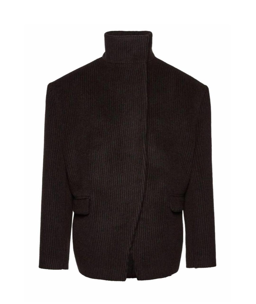 MAGDA BUTRYM Коричневый шерстяной жакет/пиджак, фото 6