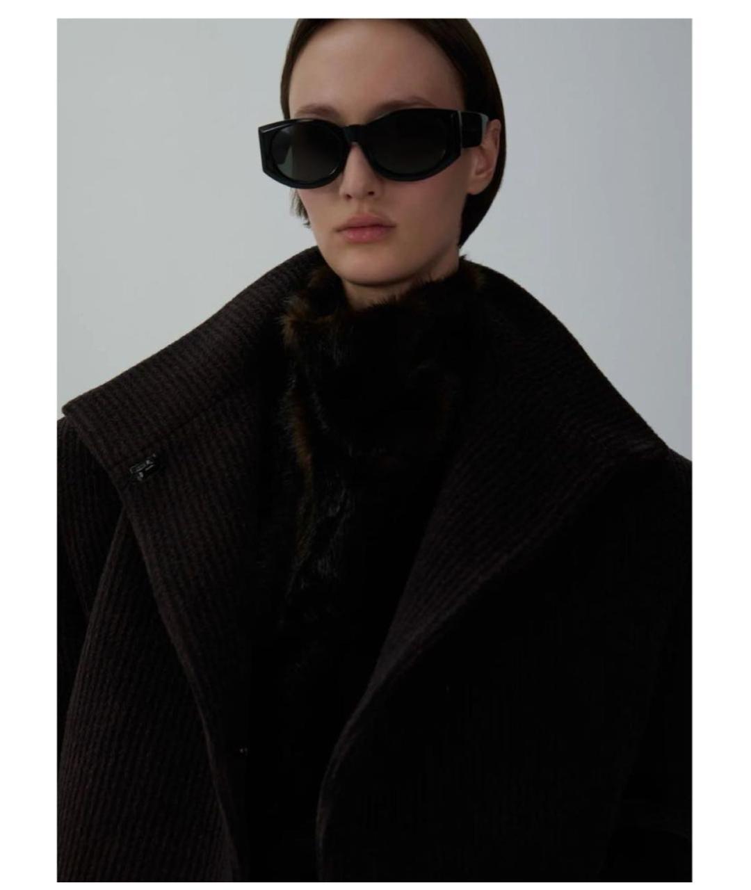 MAGDA BUTRYM Коричневый шерстяной жакет/пиджак, фото 4