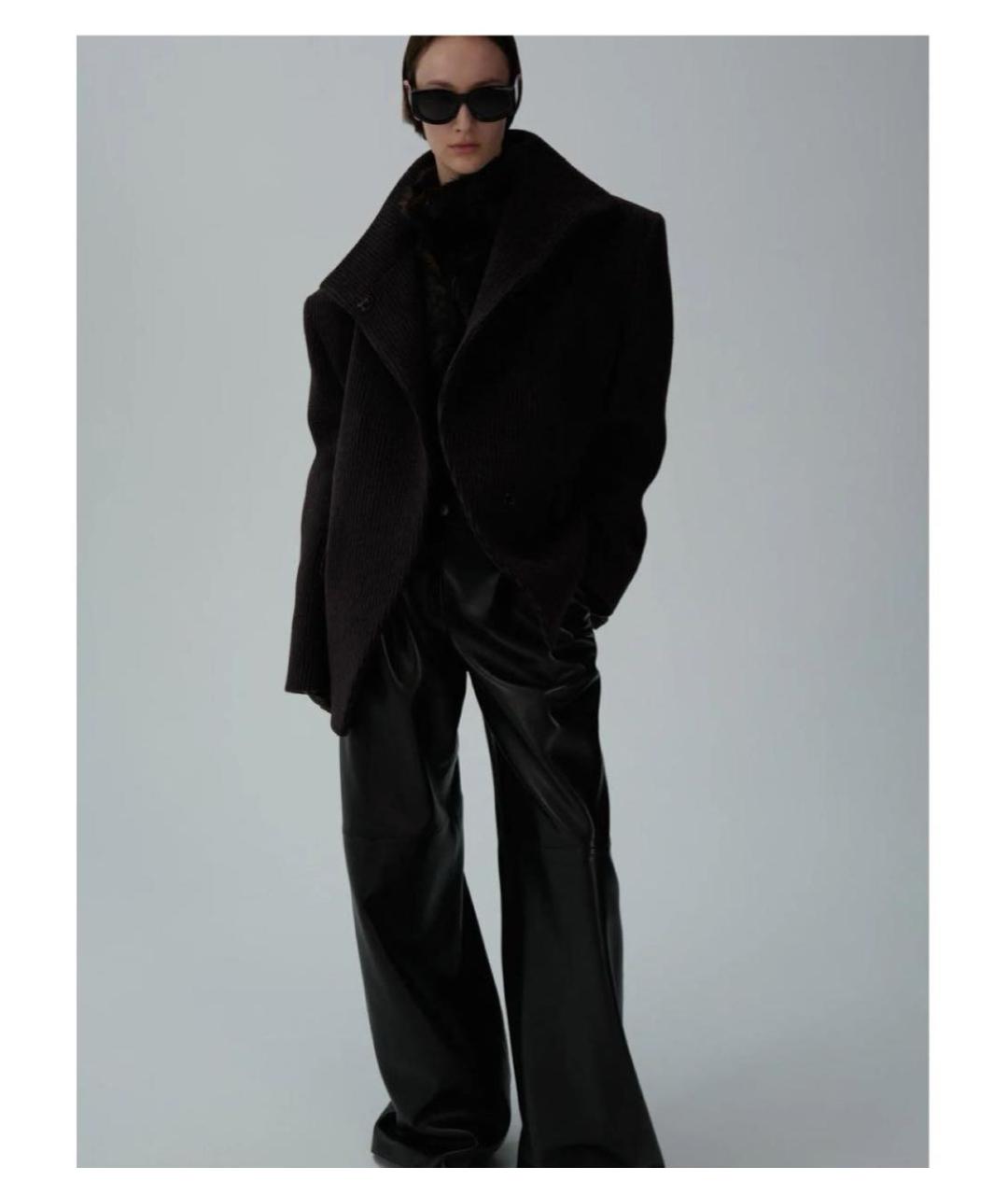 MAGDA BUTRYM Коричневый шерстяной жакет/пиджак, фото 3