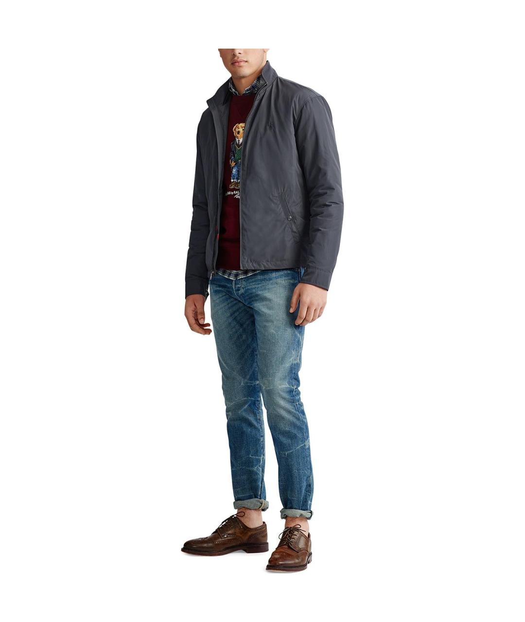 POLO RALPH LAUREN Серая куртка, фото 2