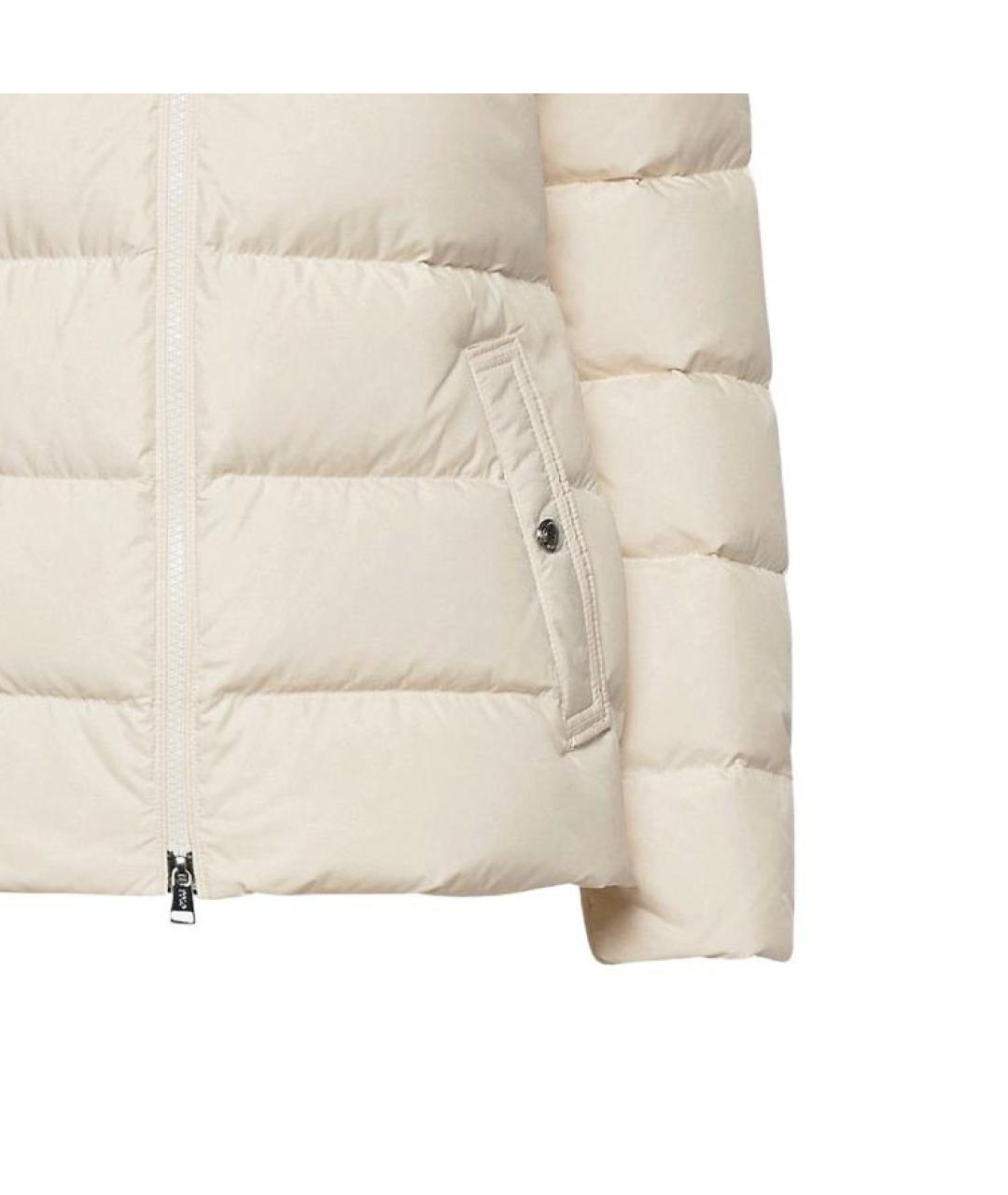 POLO RALPH LAUREN Бежевая полиамидовая куртка, фото 5