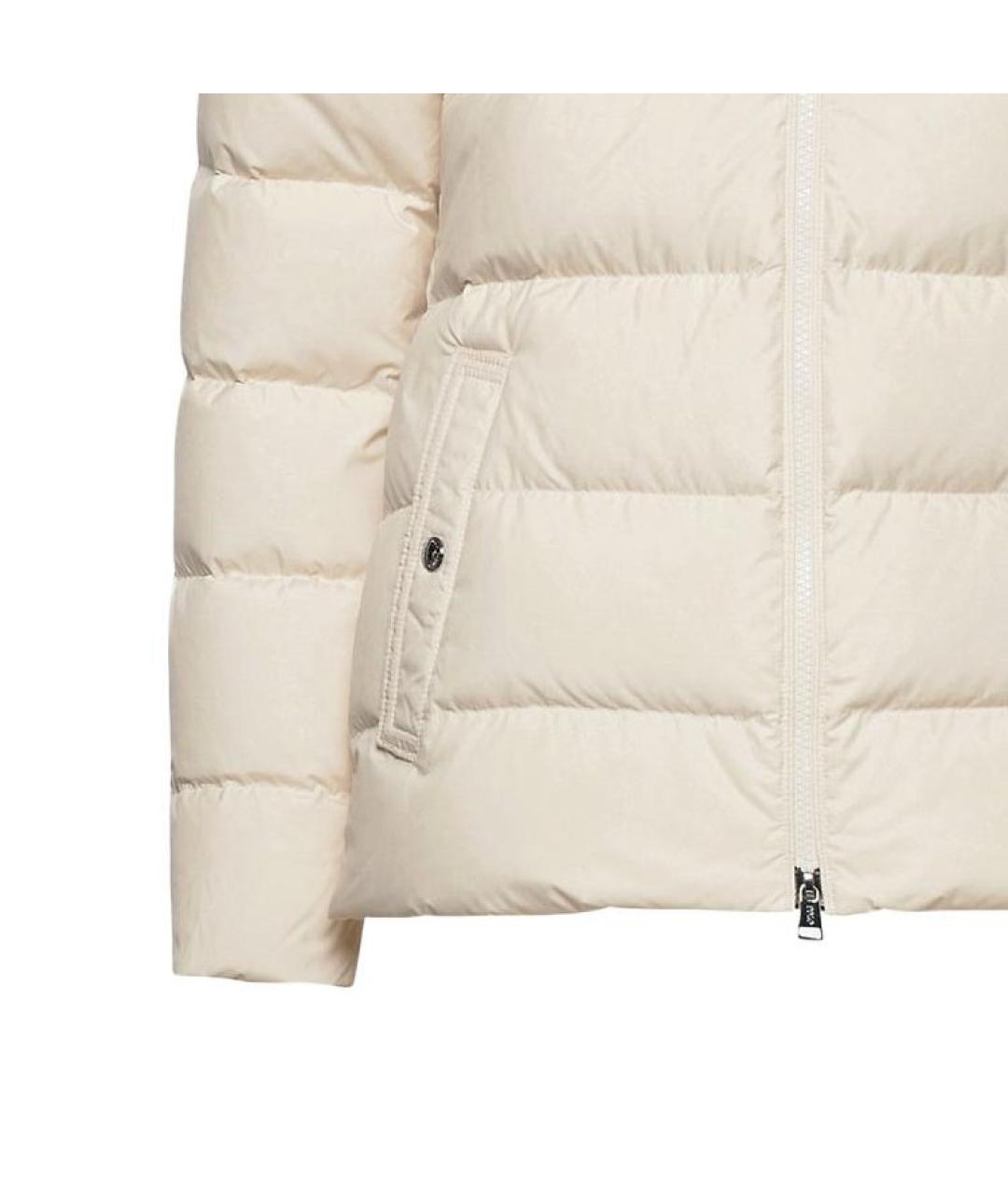 POLO RALPH LAUREN Бежевая полиамидовая куртка, фото 4