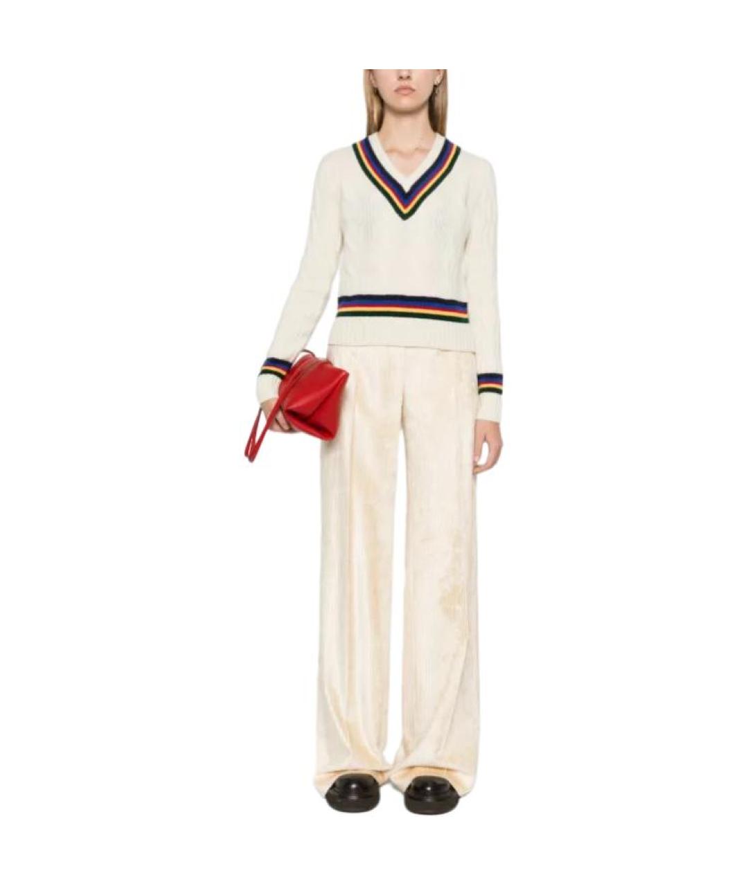 POLO RALPH LAUREN Бежевый джемпер / свитер, фото 3