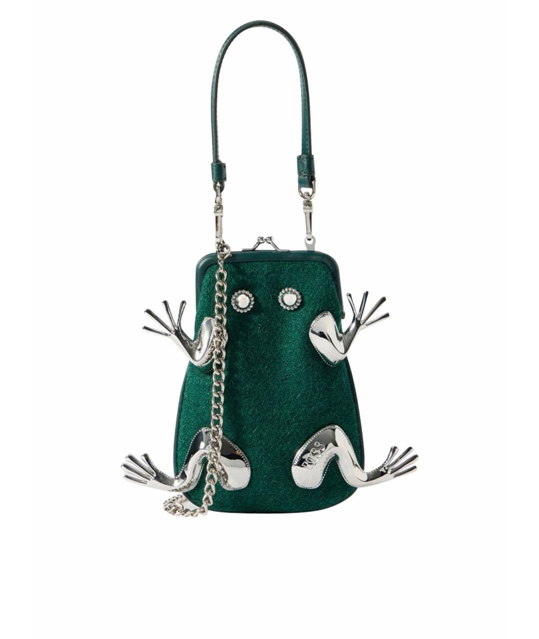 VIVIENNE WESTWOOD Зеленая сумка через плечо, фото 1