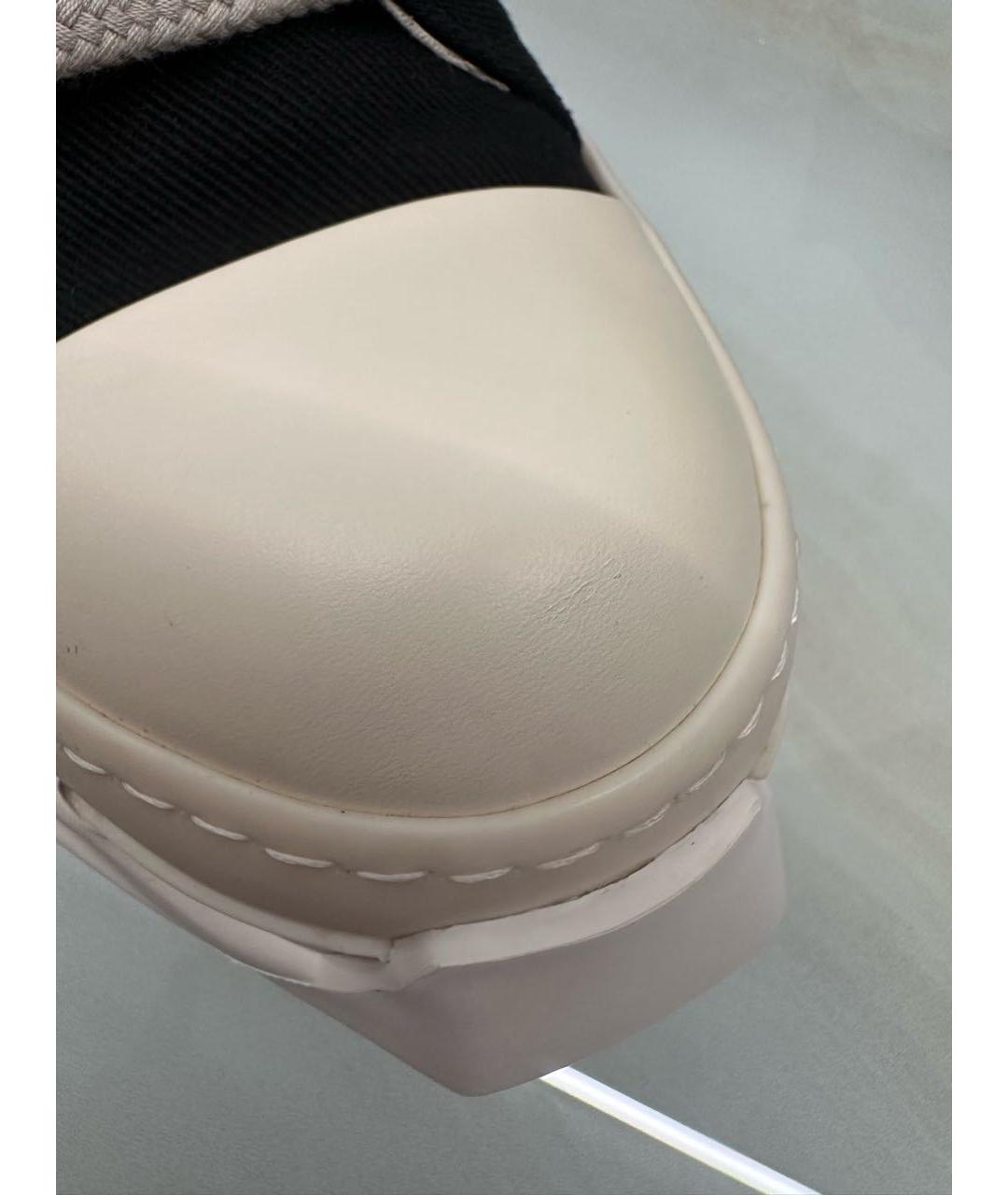 RICK OWENS DRKSHDW Черные низкие кроссовки / кеды, фото 6