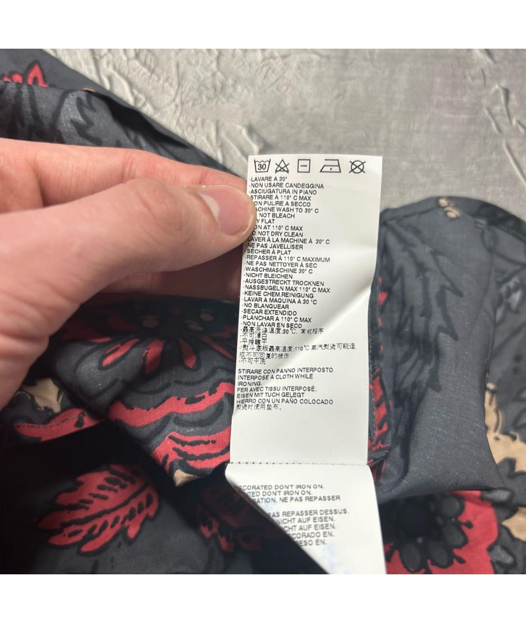 MAISON MARGIELA Мульти хлопковая кэжуал рубашка, фото 6